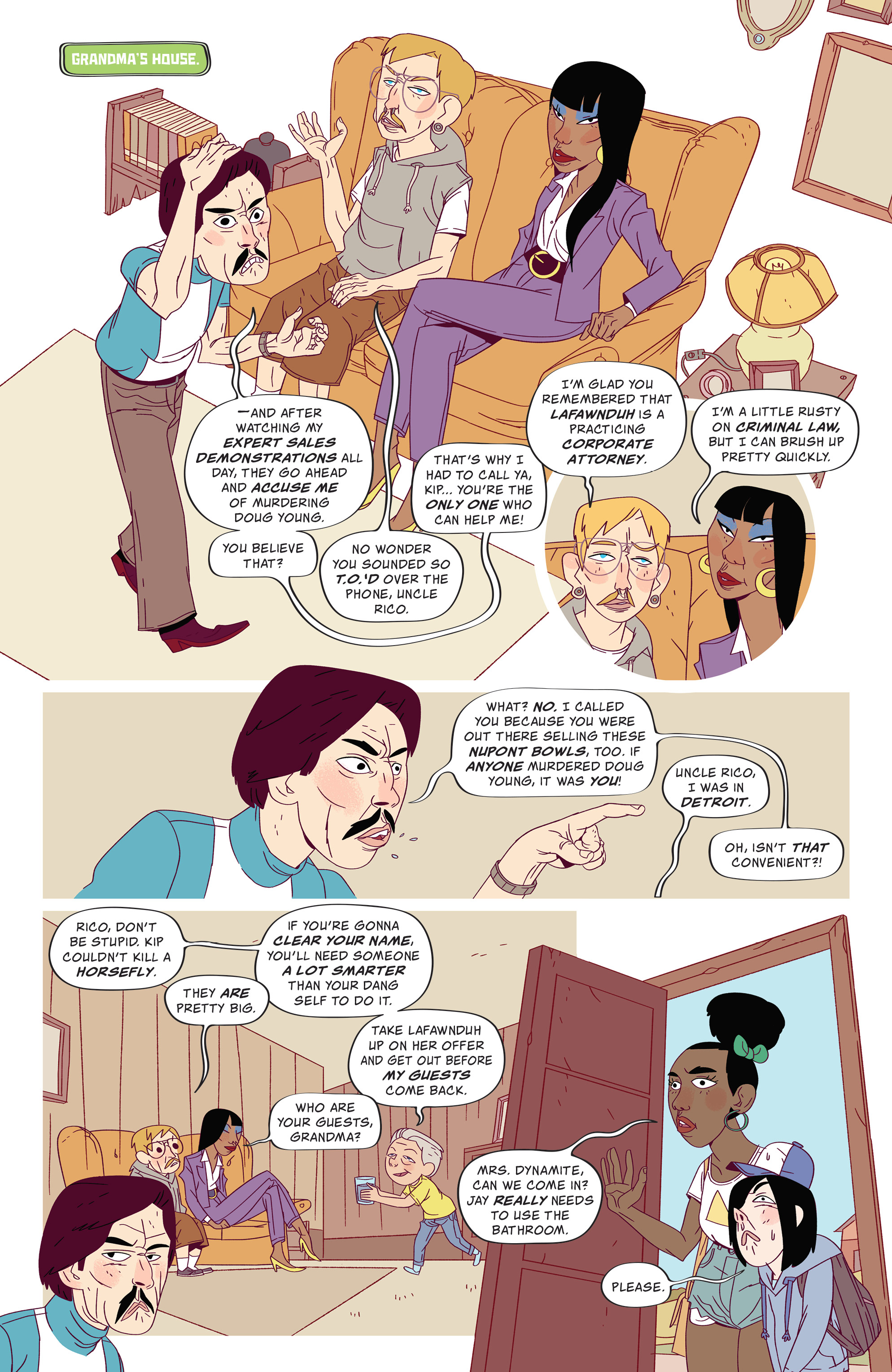 Read online Napoleon Dynamite comic -  Issue #3 - 3