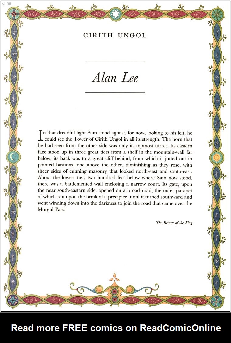 Read online Tolkien's World - Paintings of Middle-Earth comic -  Issue # TPB (Part 2) - 1