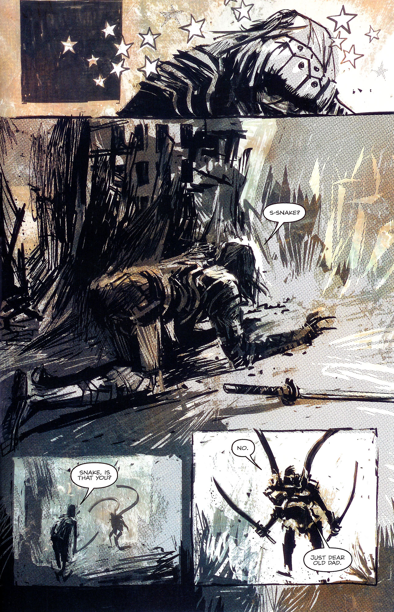 Read online Metal Gear Solid: Sons of Liberty comic -  Issue #12 - 13