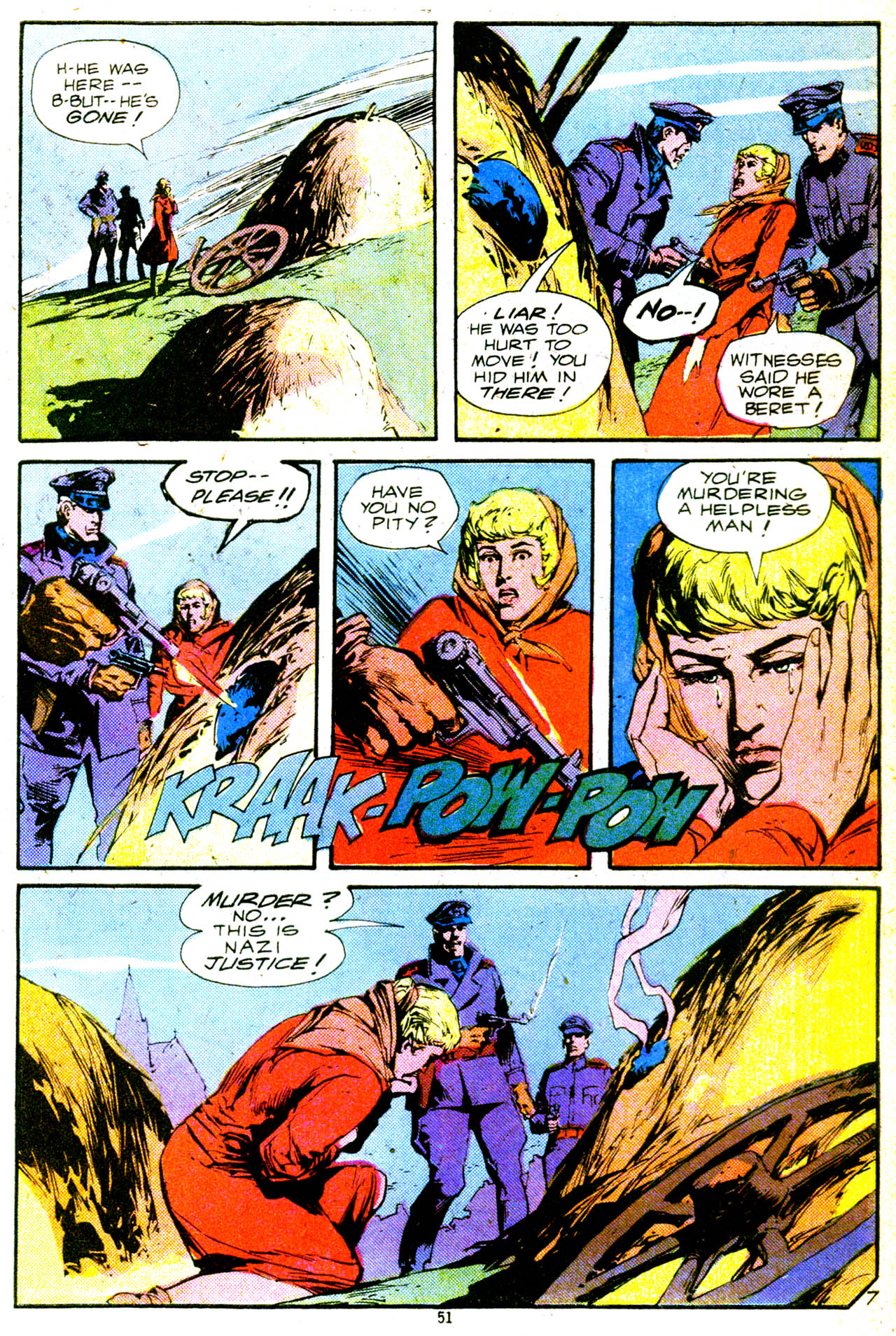 Read online G.I. Combat (1952) comic -  Issue #216 - 51