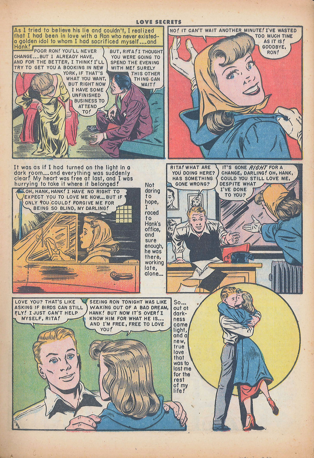 Read online Love Secrets (1953) comic -  Issue #42 - 17
