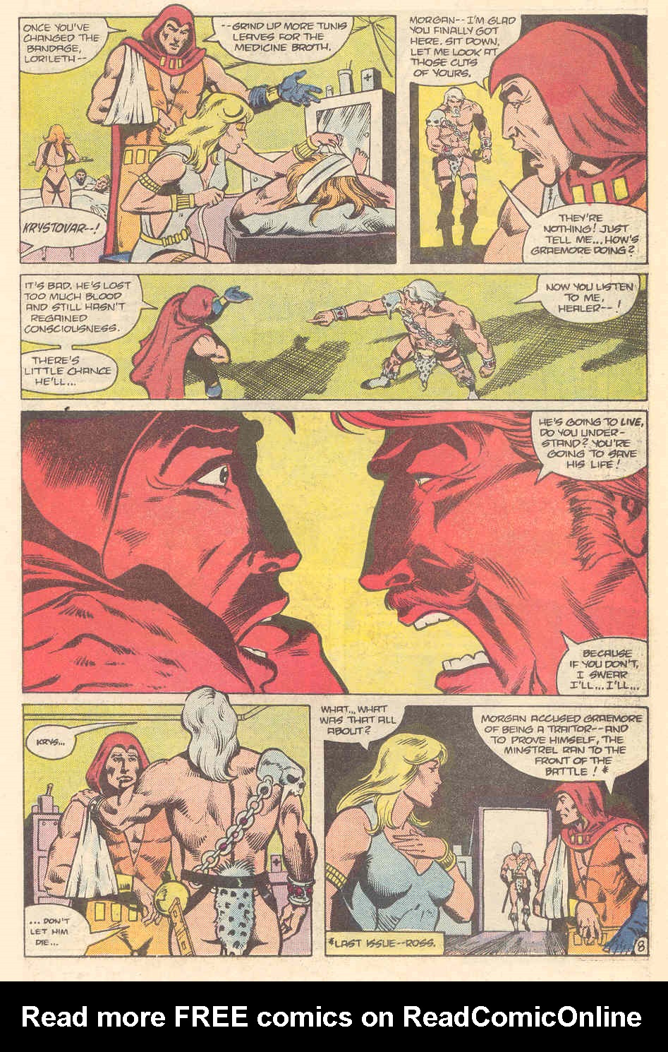 Read online Warlord (1976) comic -  Issue #98 - 8