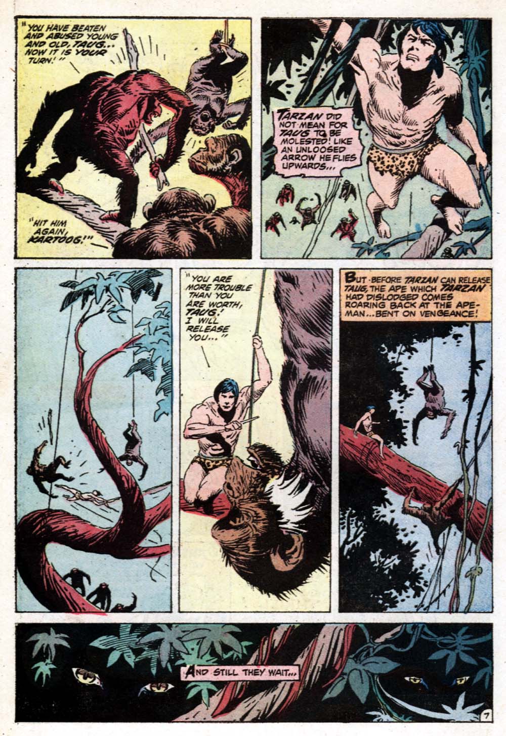 Read online Tarzan (1972) comic -  Issue #213 - 9