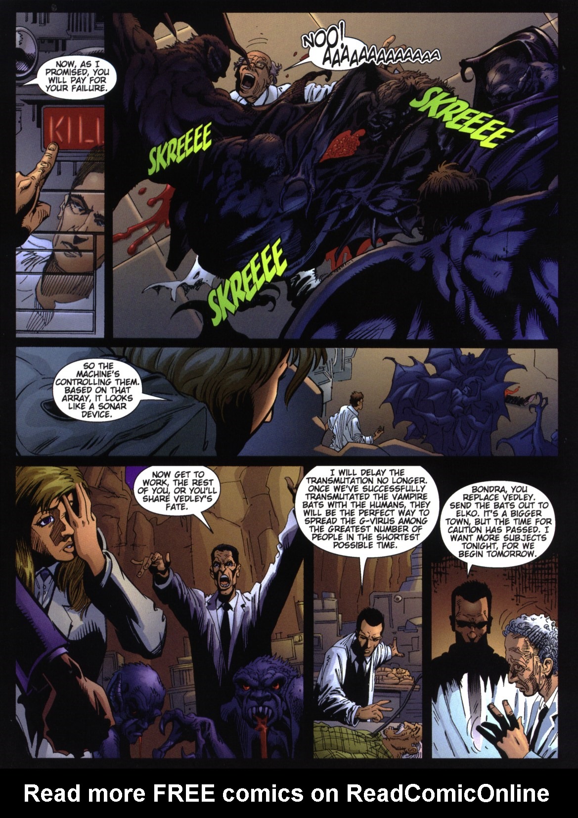 Read online Resident Evil (1998) comic -  Issue #4 - 17