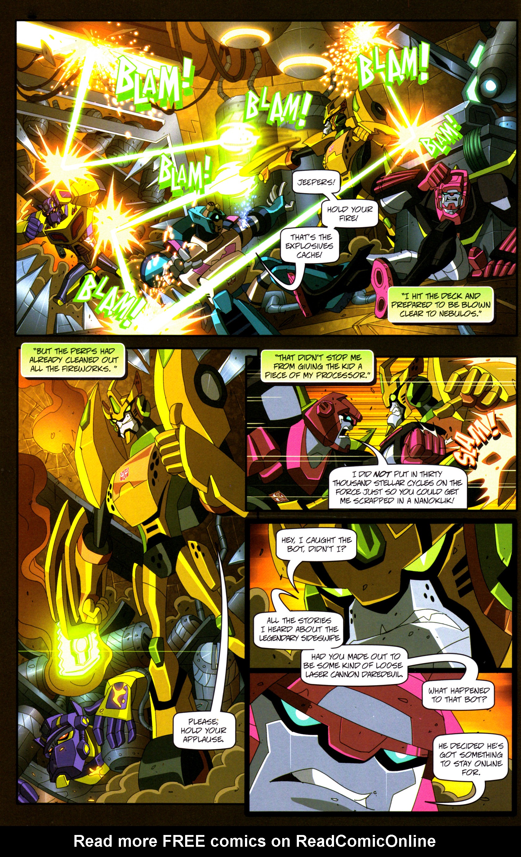 Read online Transformers: Timelines comic -  Issue #6 - 18