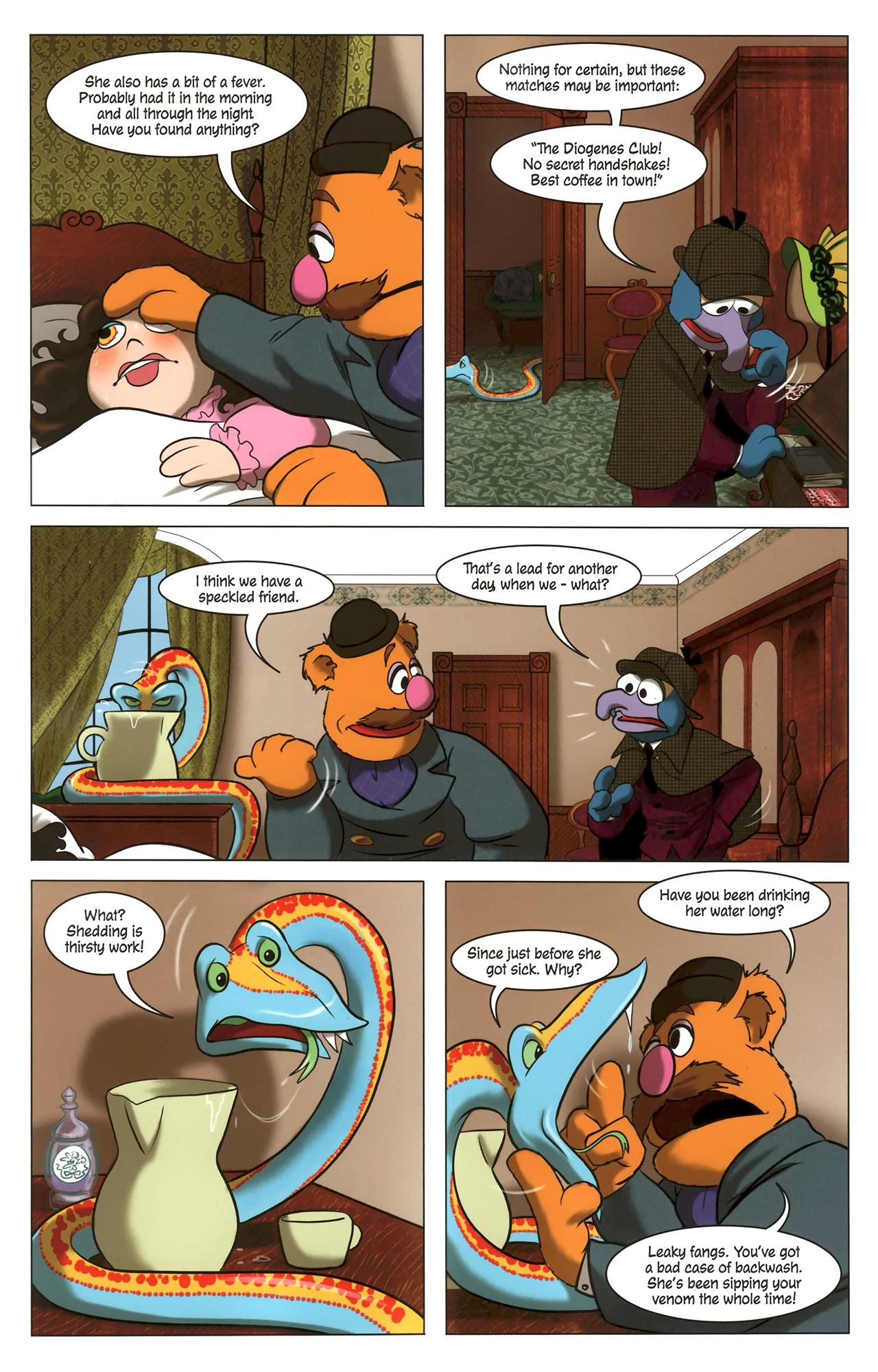 Read online Muppet Sherlock Holmes comic -  Issue #1 - 20