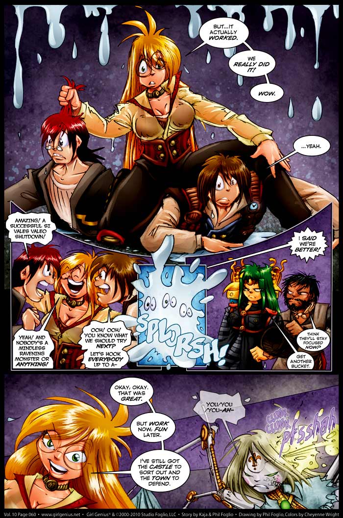 Read online Girl Genius (2002) comic -  Issue #10 - 61