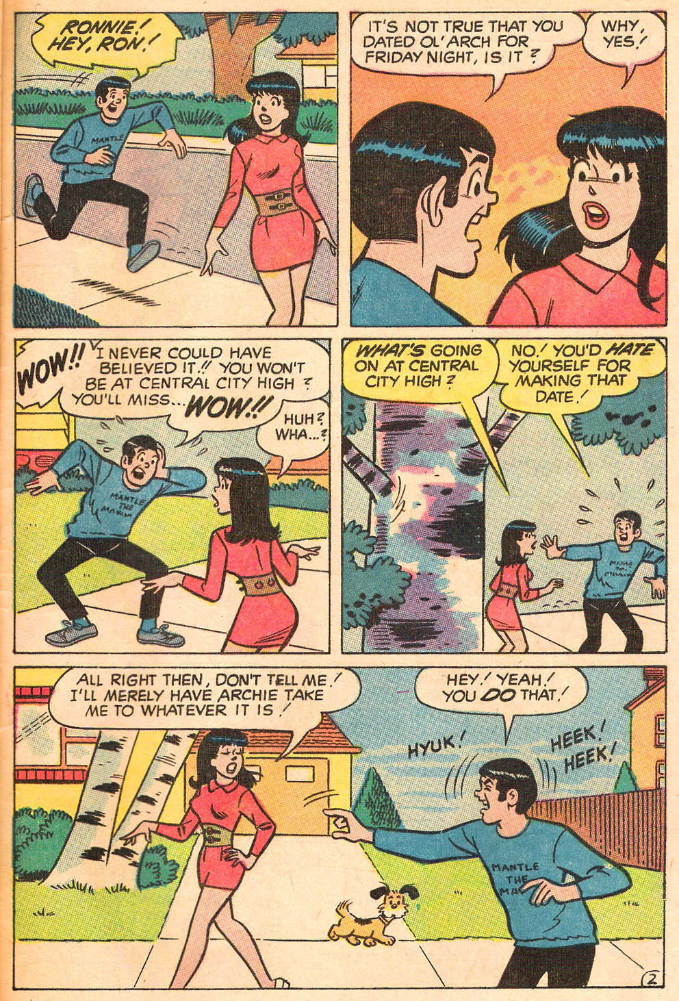 Read online Archie's Girls Betty and Veronica comic -  Issue #168 - 28