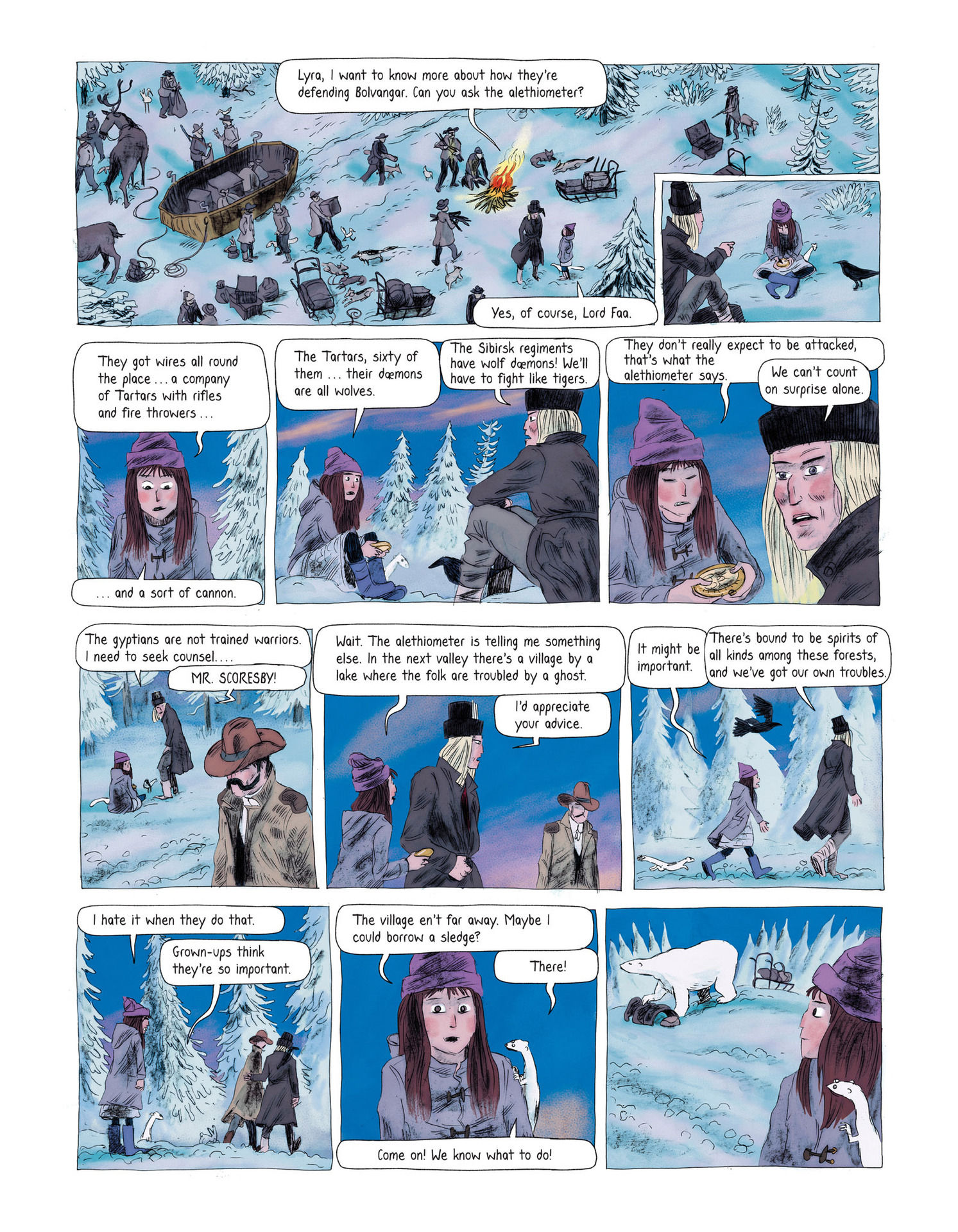 Read online The Golden Compass: The Graphic Novel, Complete Edition comic -  Issue # TPB (Part 2) - 1
