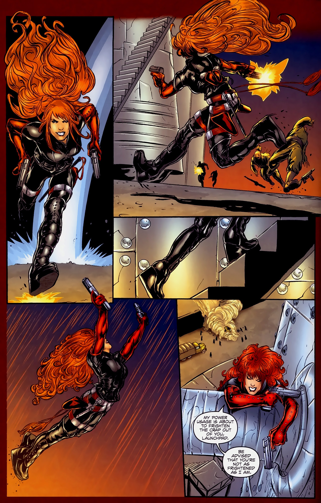 Read online Anna Mercury comic -  Issue #3 - 11