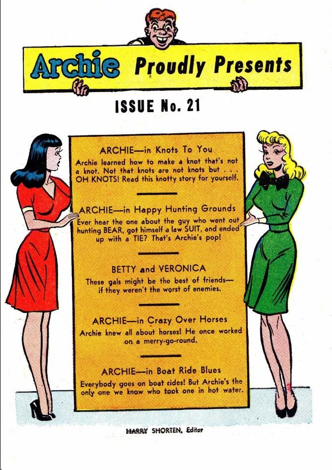 Read online Archie Comics comic -  Issue #021 - 2