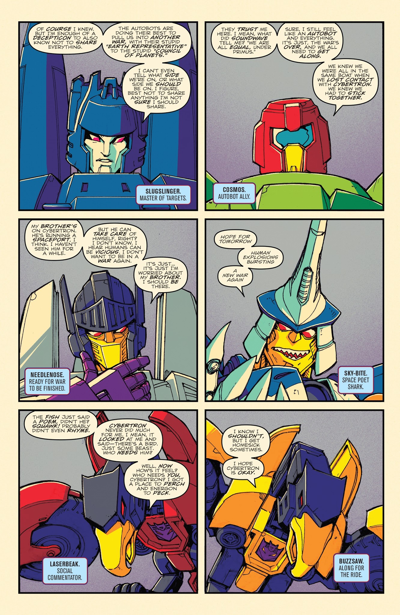 Read online Optimus Prime comic -  Issue #12 - 7