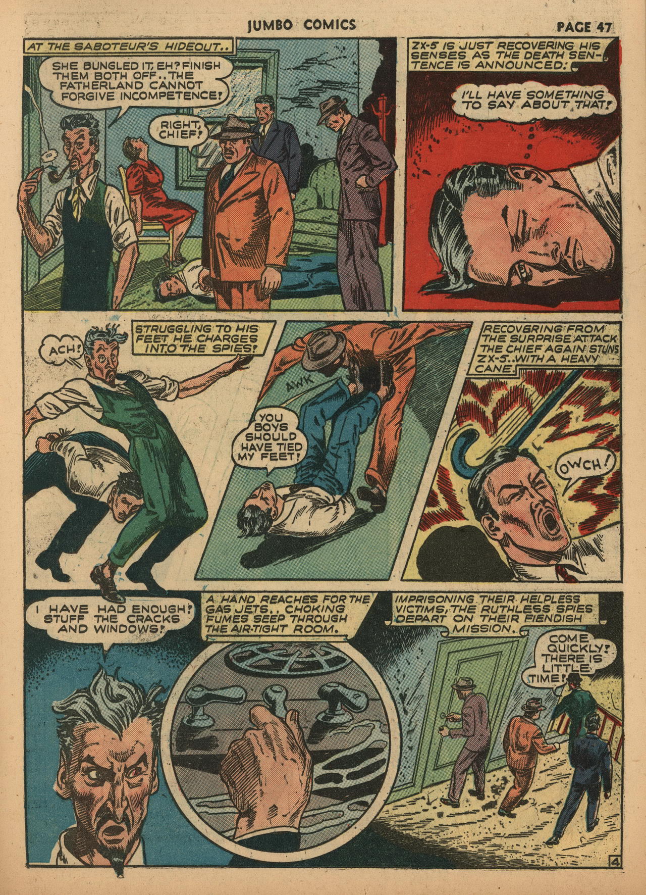 Read online Jumbo Comics comic -  Issue #37 - 49