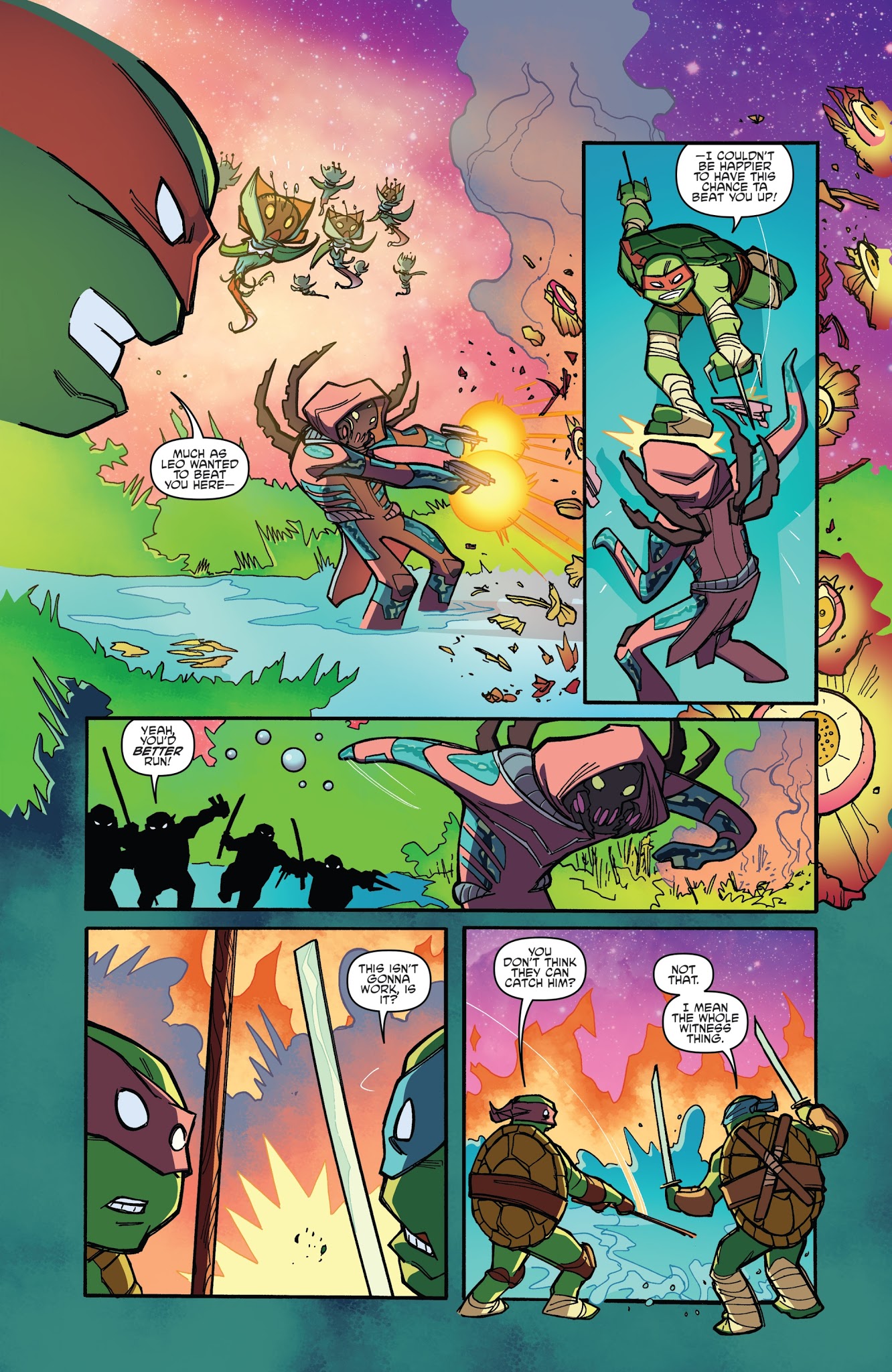 Read online Teenage Mutant Ninja Turtles: Dimension X comic -  Issue #5 - 11