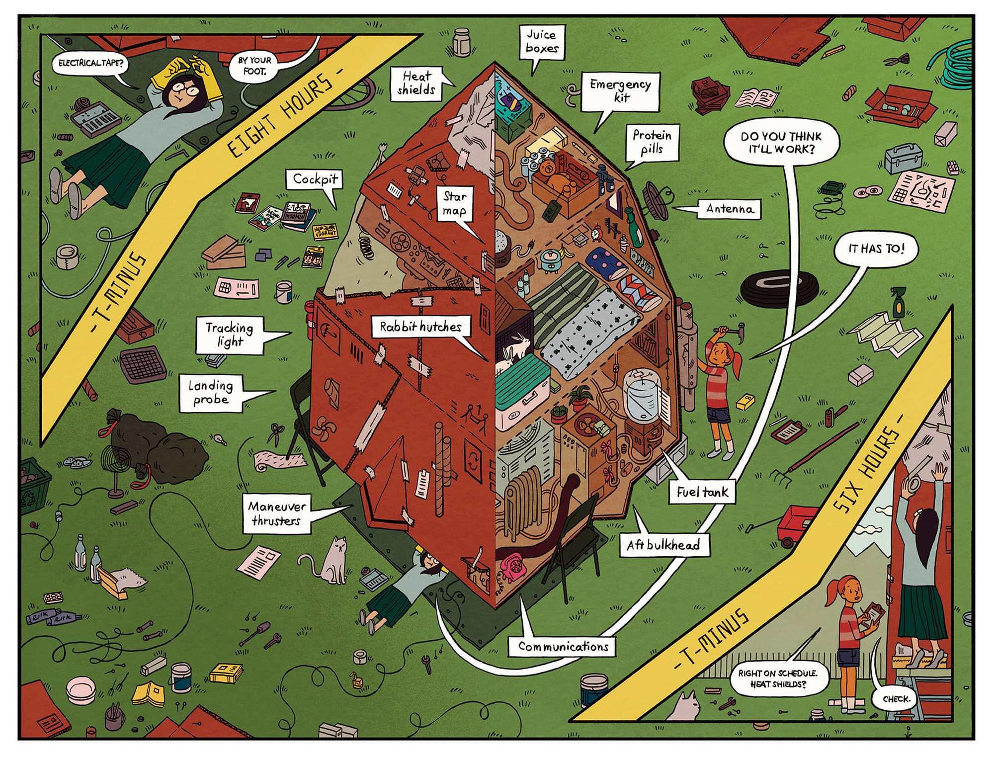 Read online Womanthology: Space comic -  Issue #3 - 10