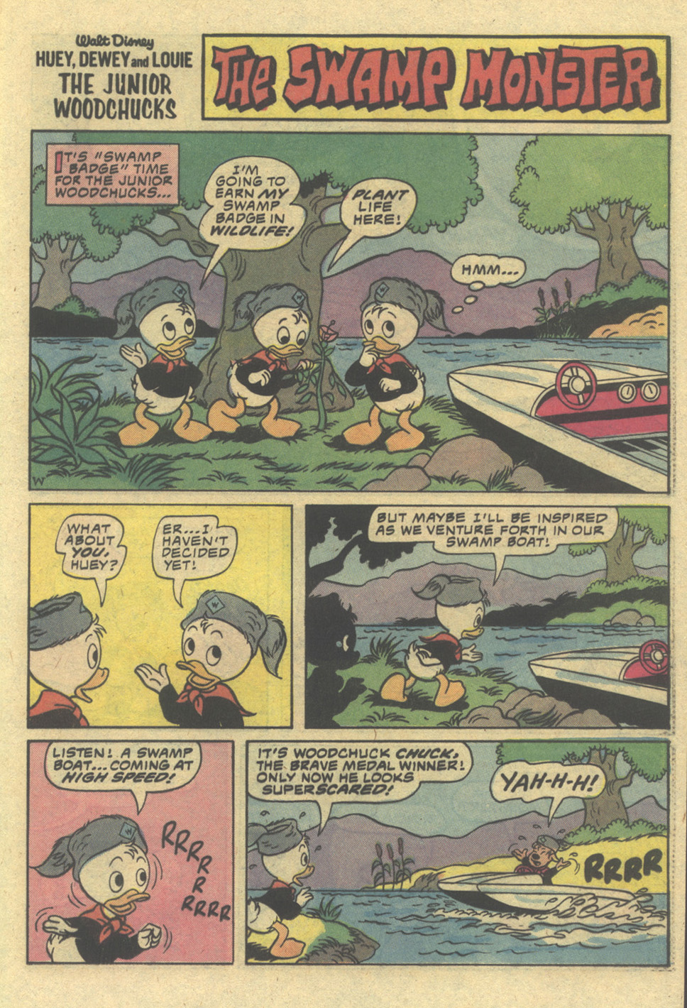 Huey, Dewey, and Louie Junior Woodchucks issue 71 - Page 21
