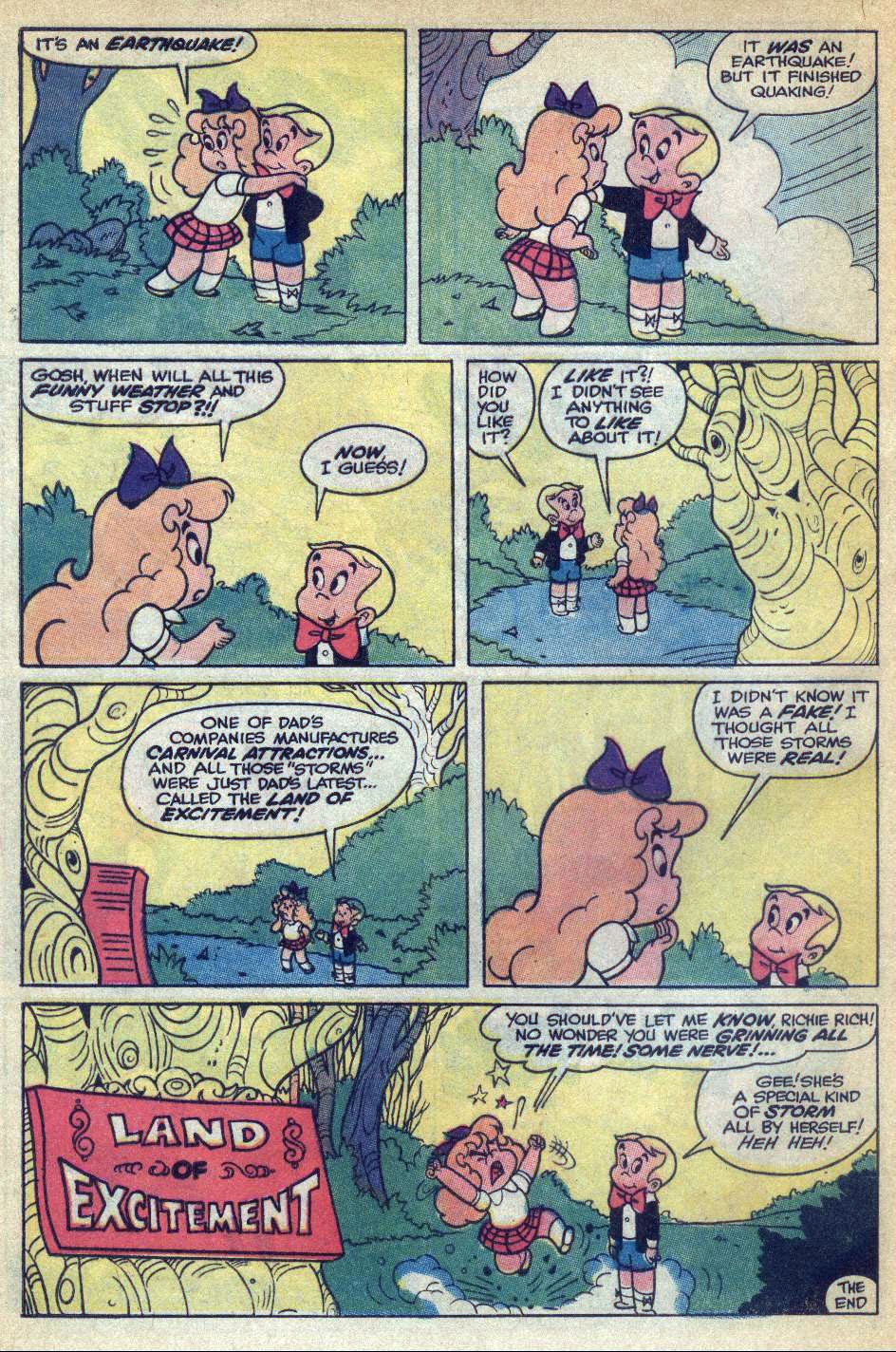 Read online Richie Rich & His Girl Friends comic -  Issue #10 - 32