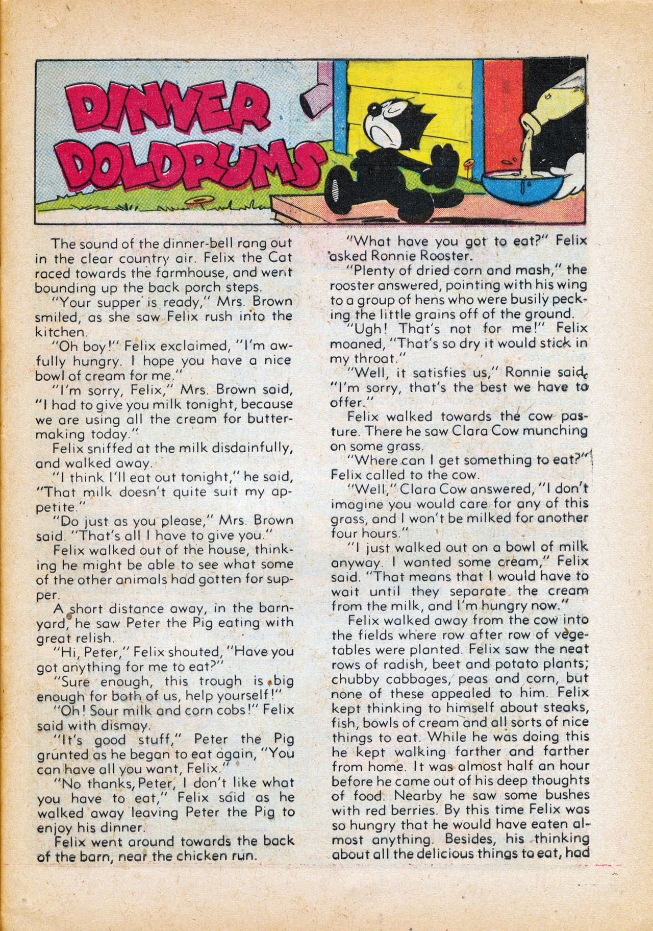 Read online Felix the Cat (1948) comic -  Issue #17 - 43