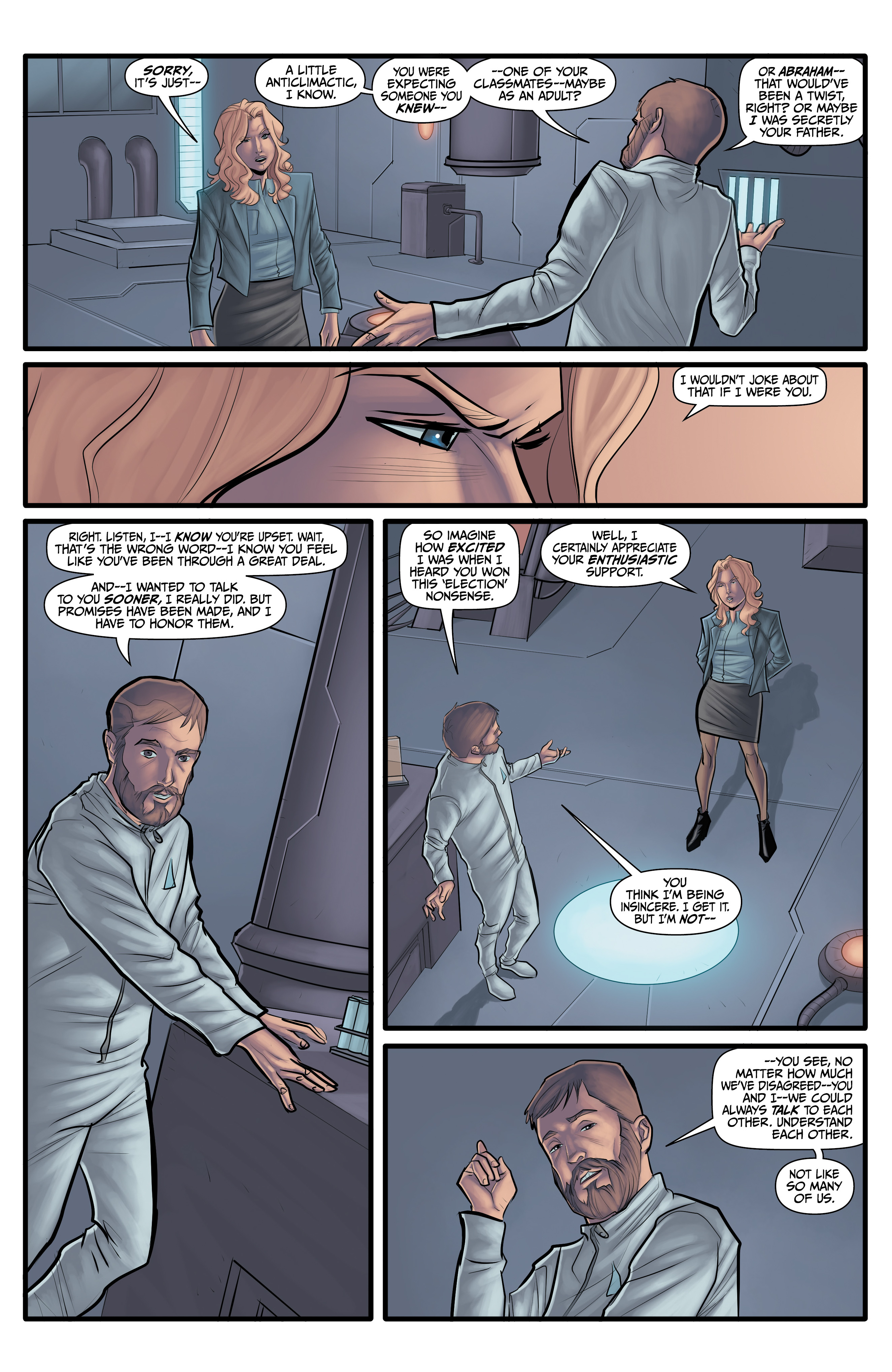 Read online Morning Glories comic -  Issue #50 - 5