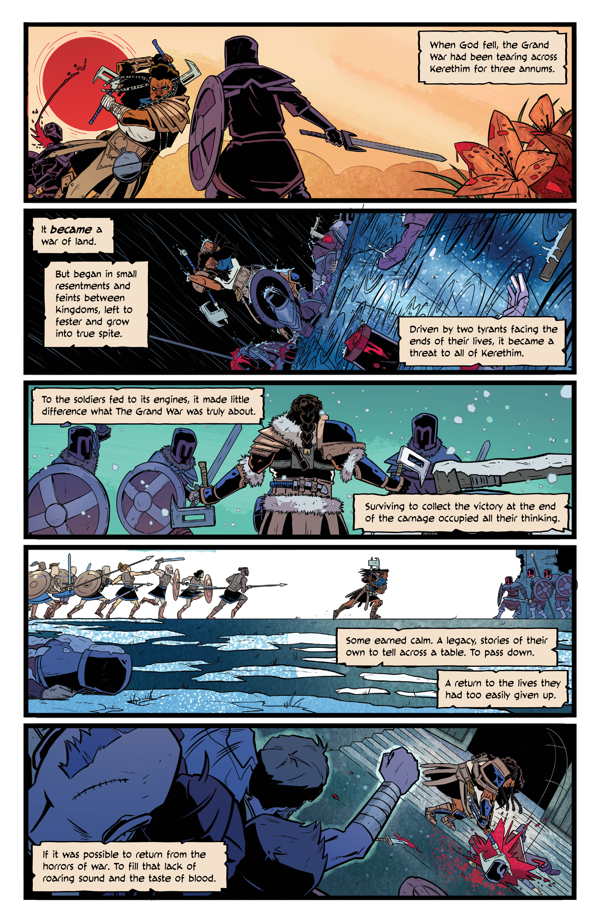 Read online Godfell comic -  Issue #1 - 7