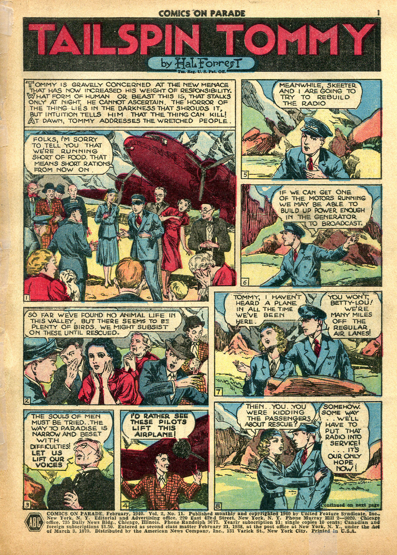 Read online Comics on Parade comic -  Issue #23 - 3