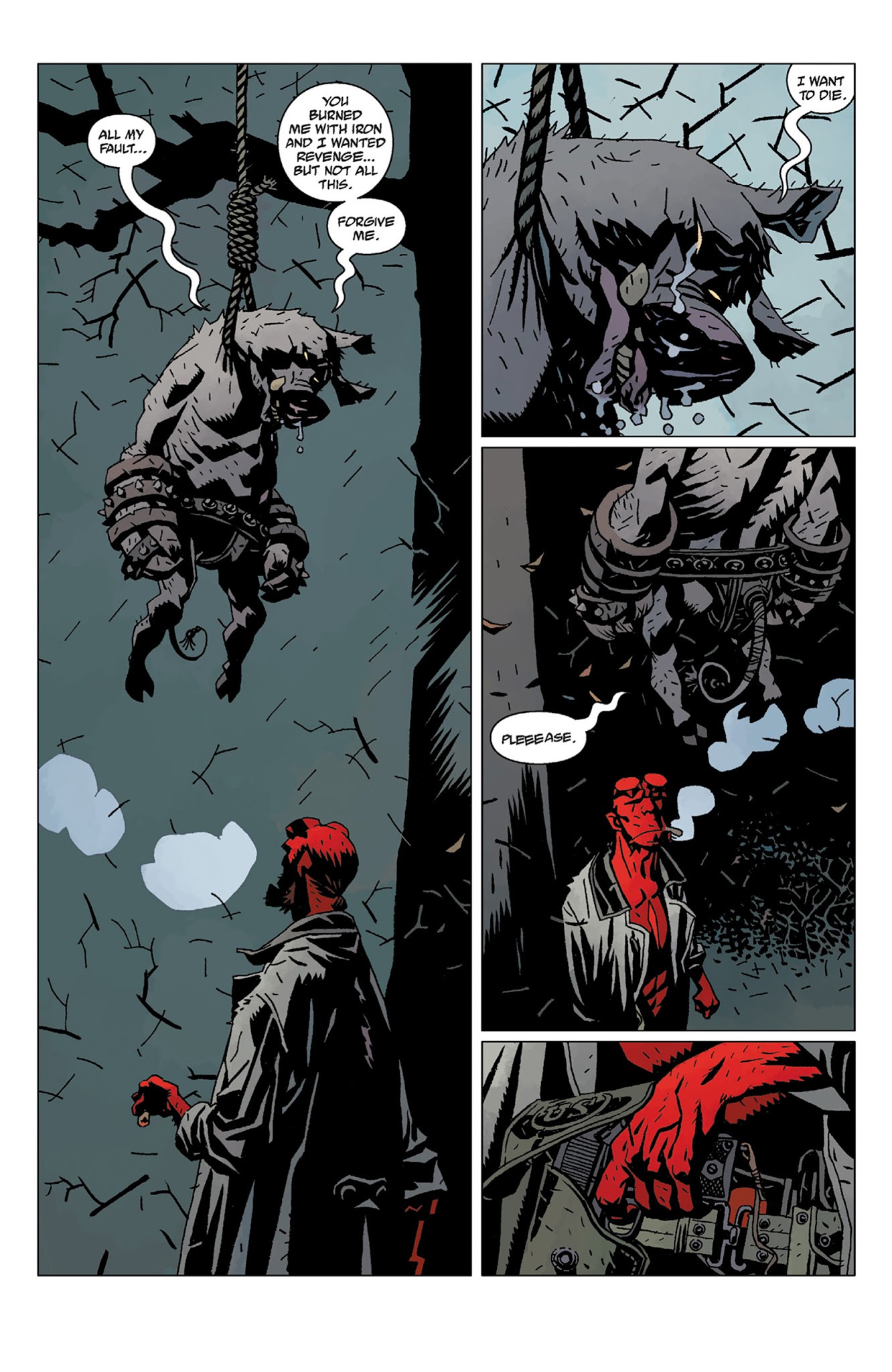 Read online Hellboy: The Storm And The Fury comic -  Issue # TPB - 70