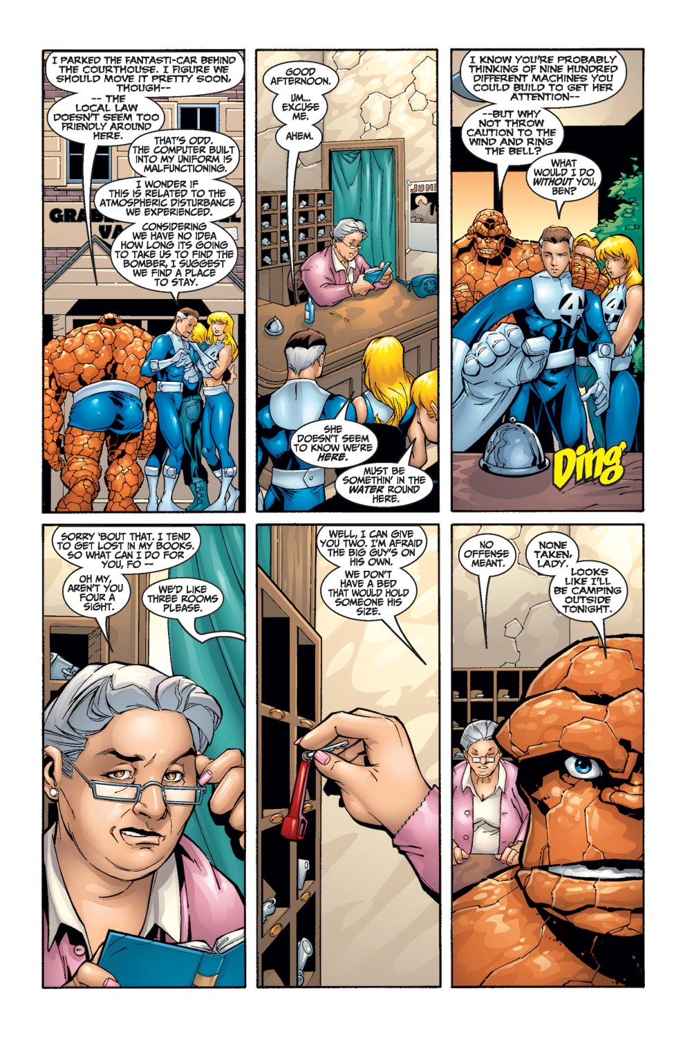 Read online Fantastic Four (1998) comic -  Issue #33 - 6