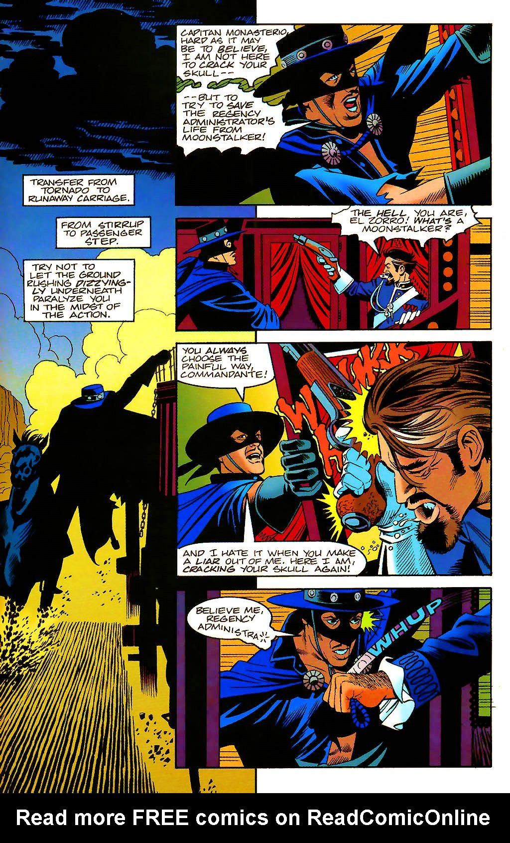 Read online Zorro (1993) comic -  Issue #7 - 28