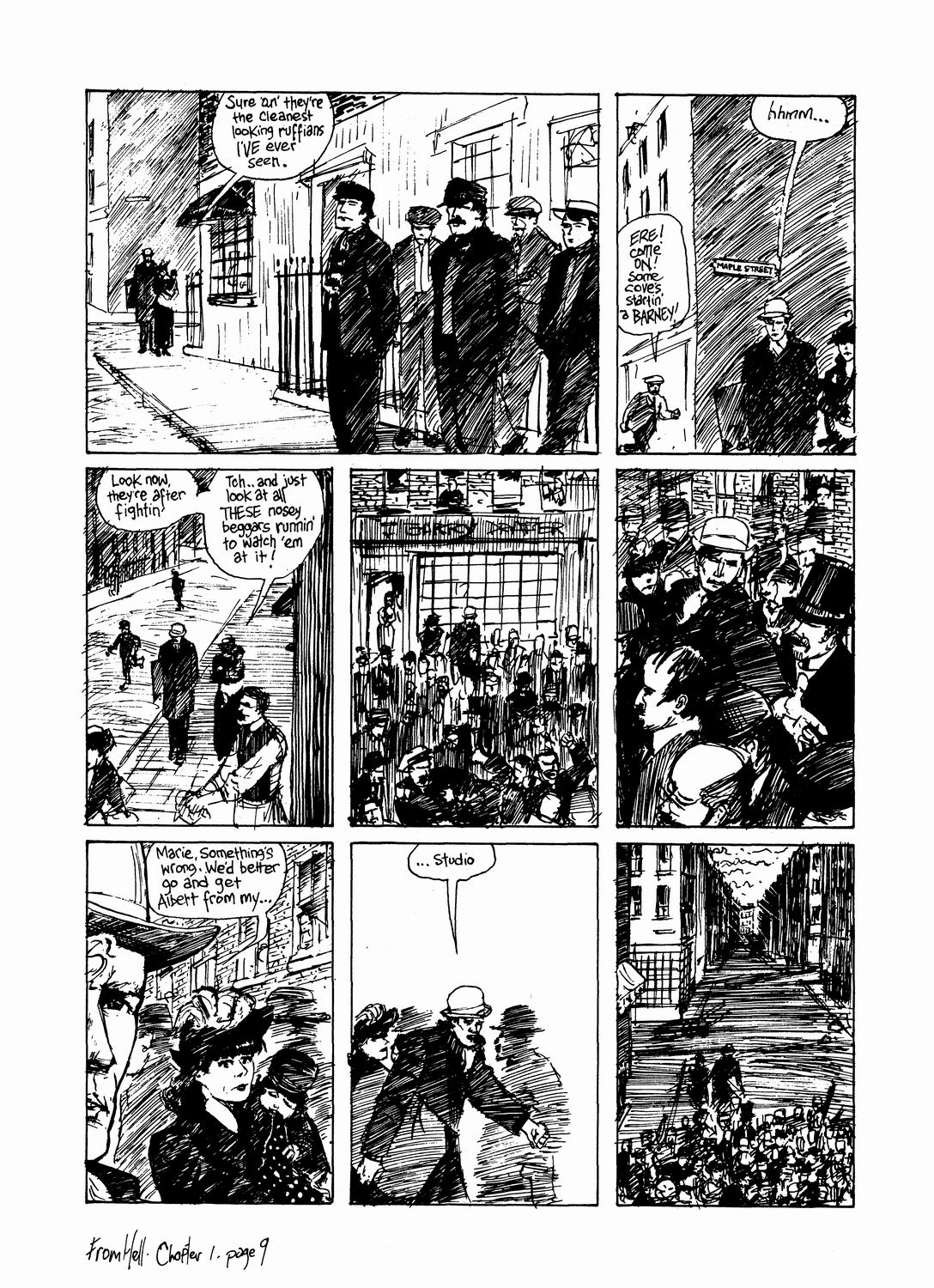 Read online From Hell (1991) comic -  Issue # TPB - 25
