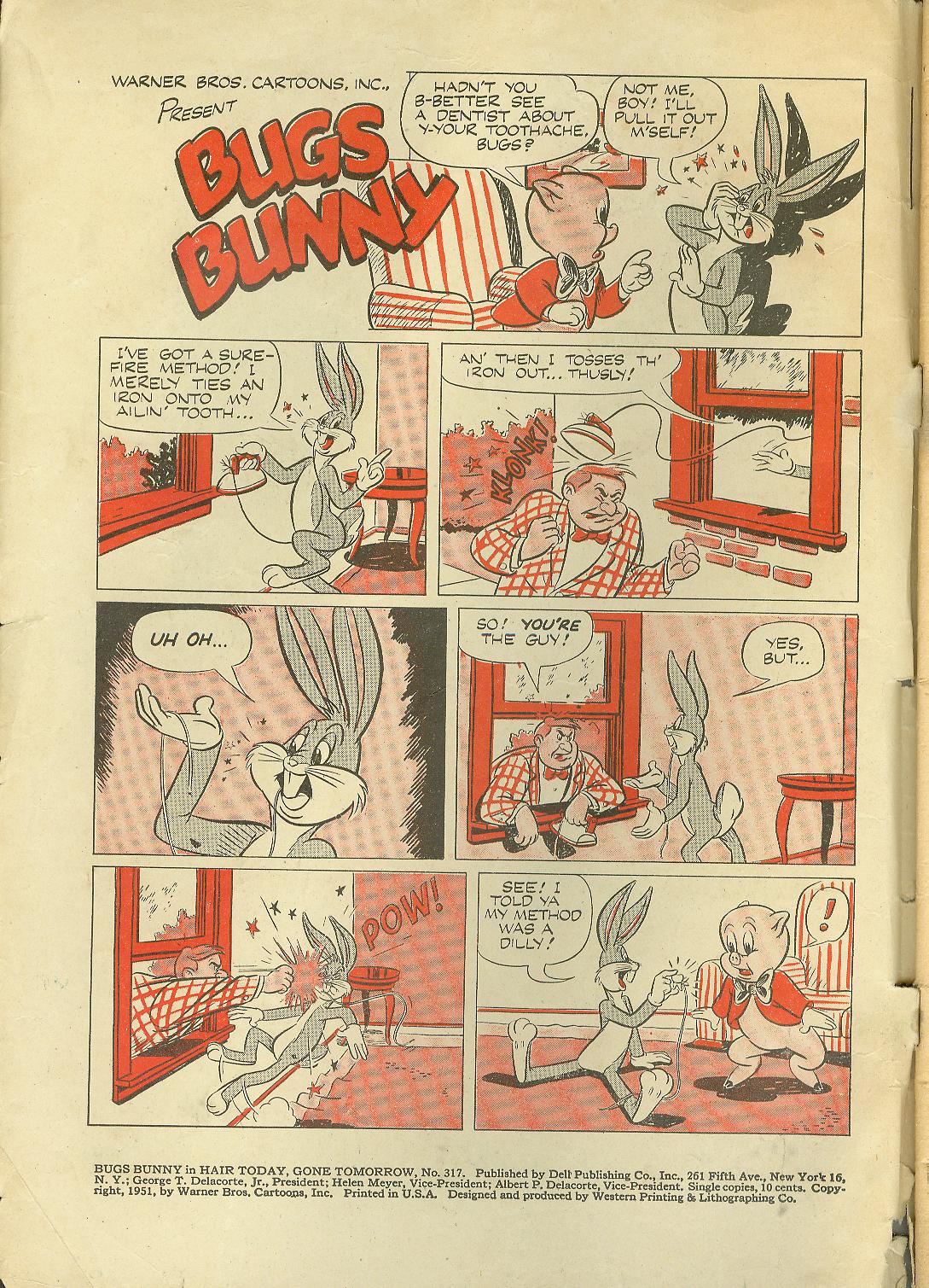 Read online Four Color Comics comic -  Issue #317 - 2