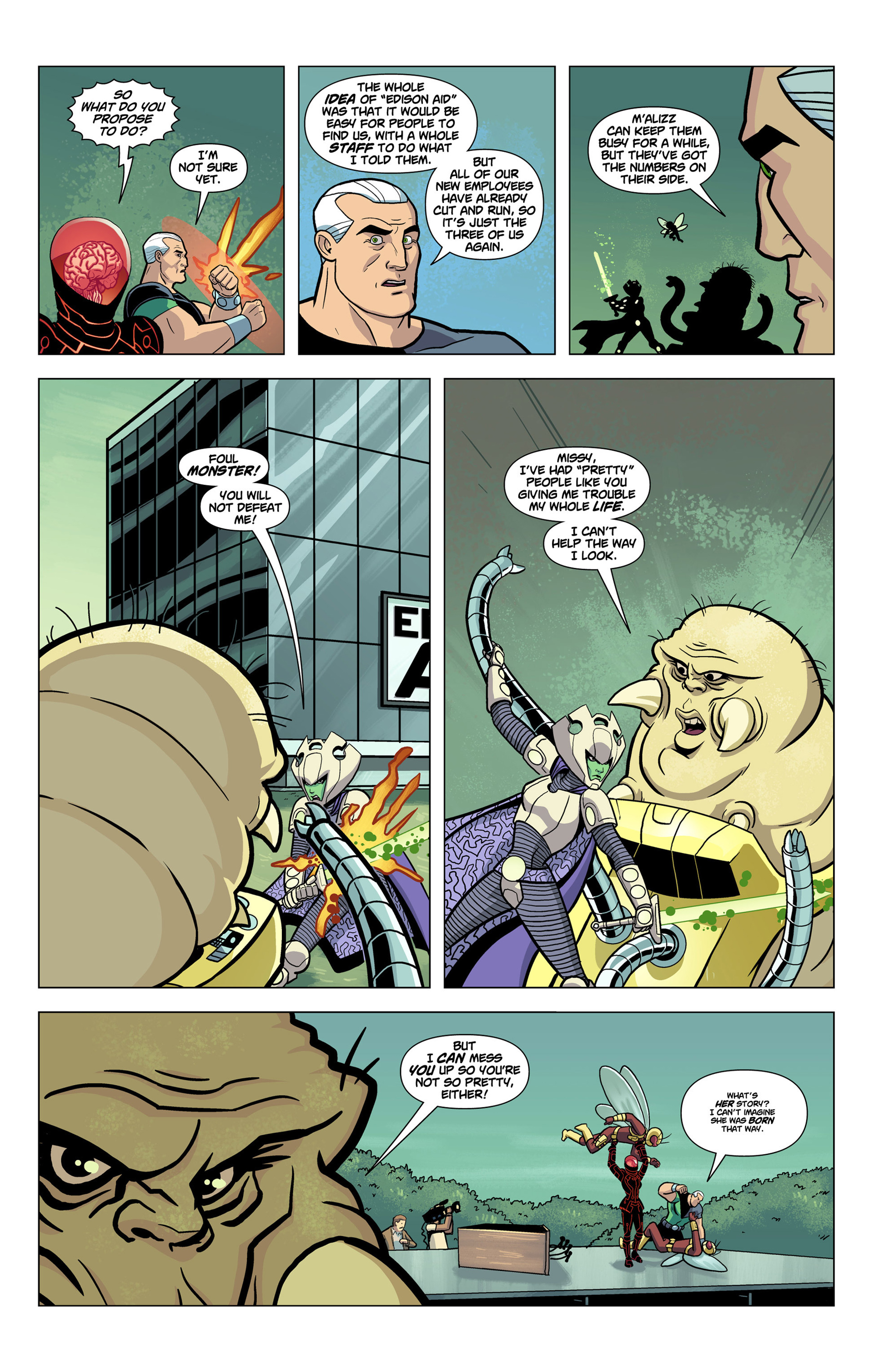 Read online Edison Rex comic -  Issue #5 - 10