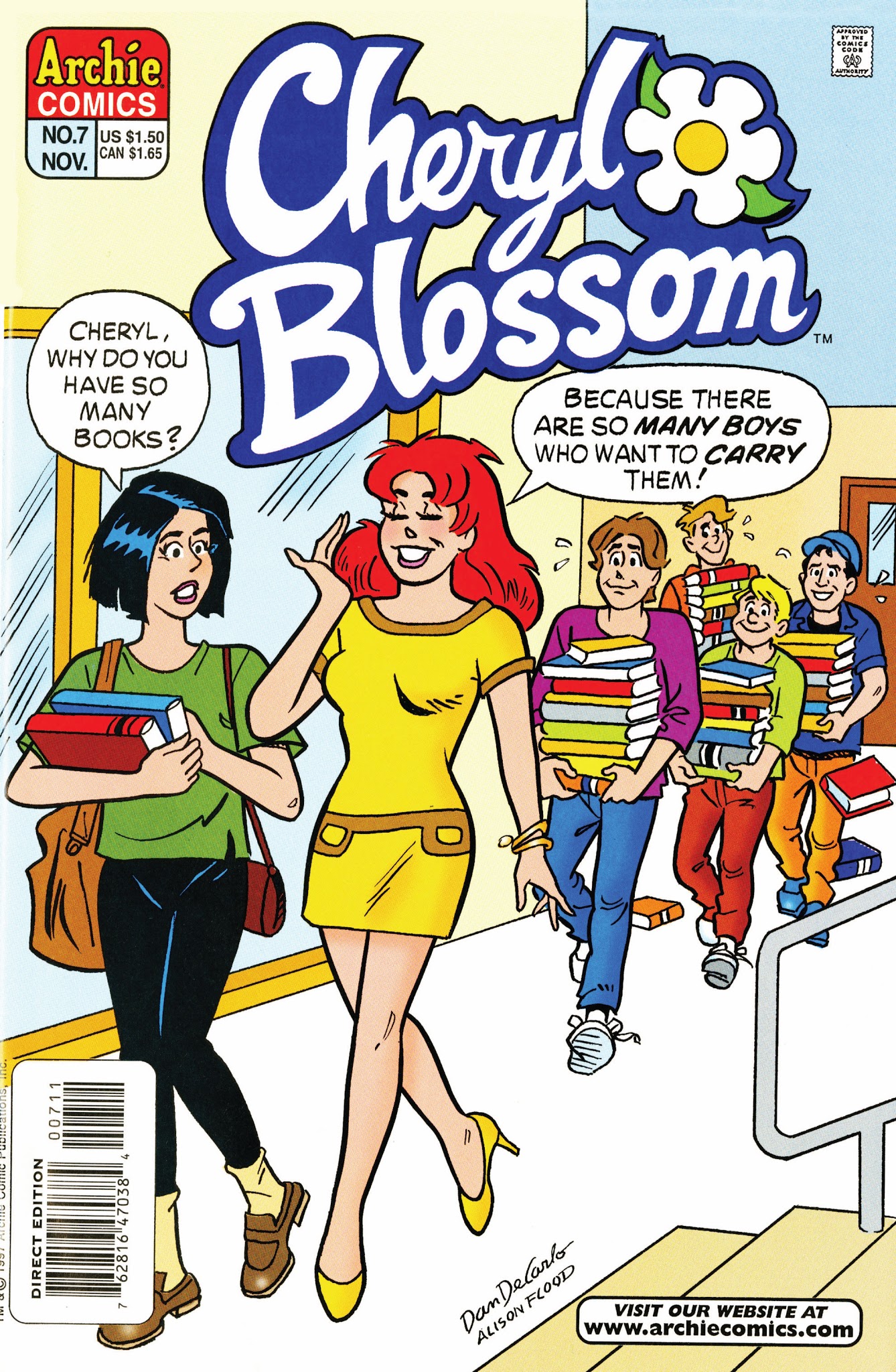 Read online Cheryl Blossom comic -  Issue #7 - 1