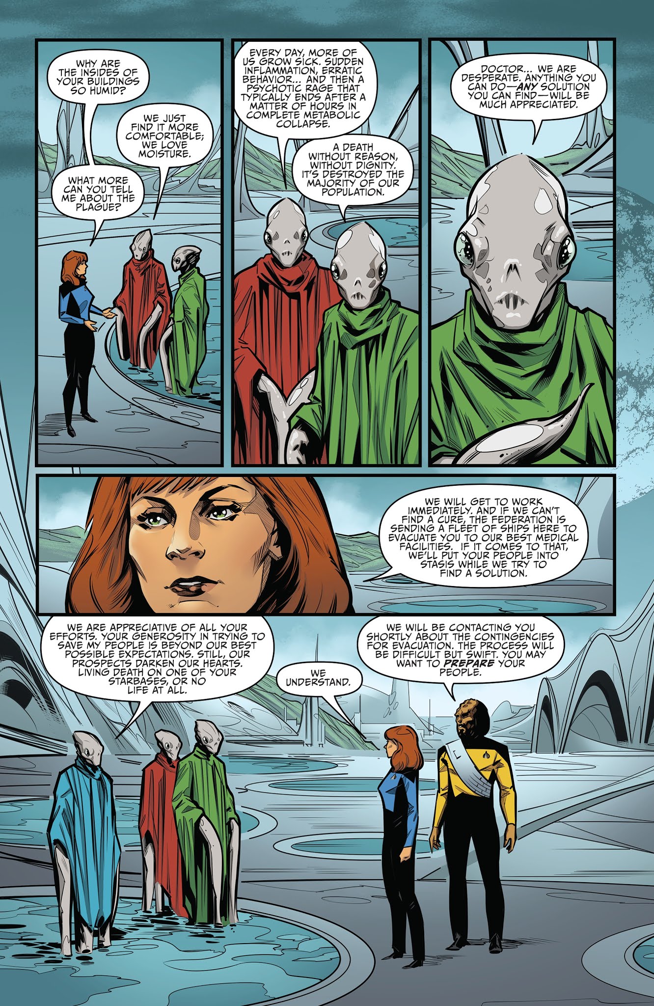 Read online Star Trek: The Next Generation: Terra Incognita comic -  Issue #5 - 12
