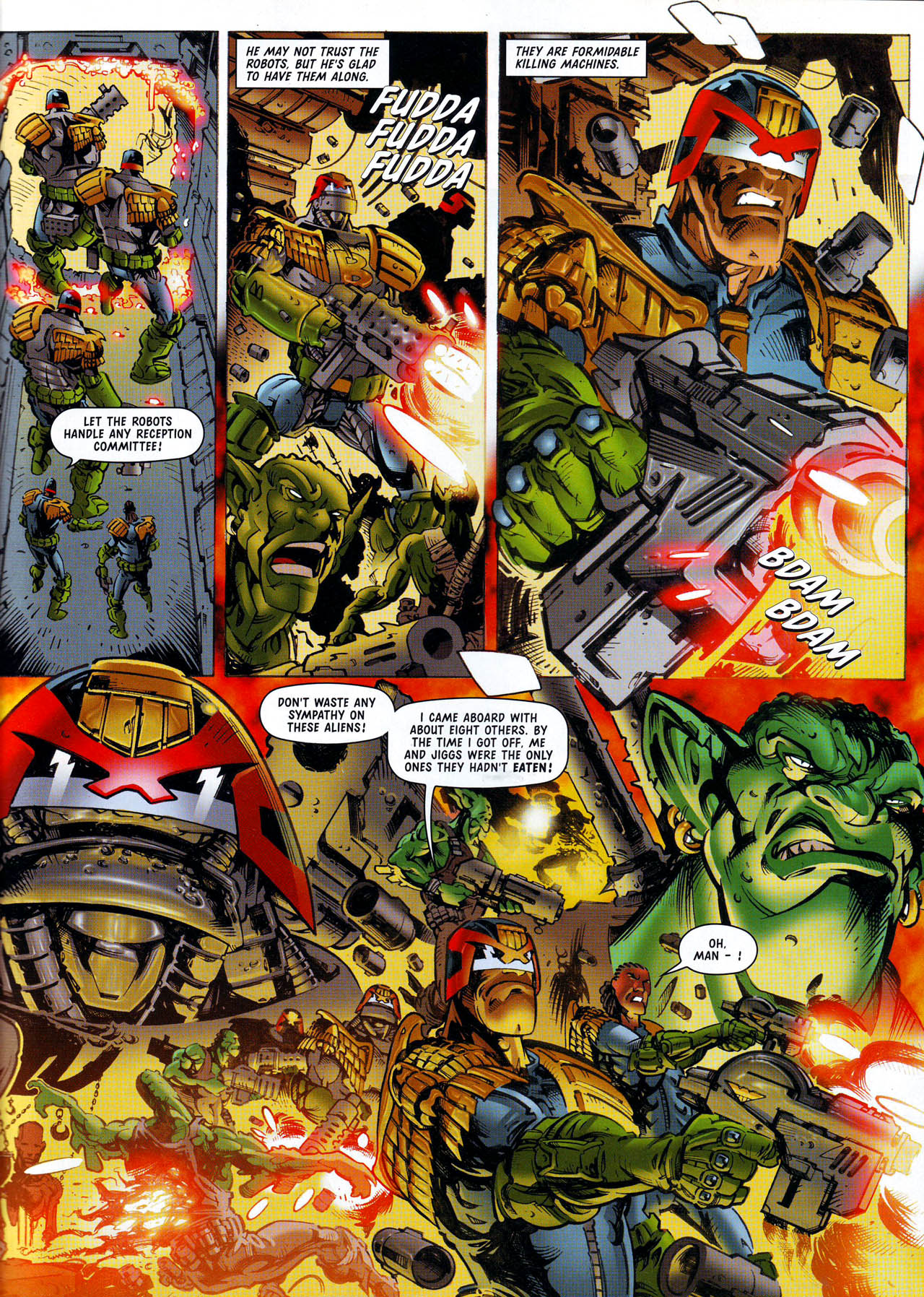Read online Judge Dredd Megazine (vol. 3) comic -  Issue #67 - 13