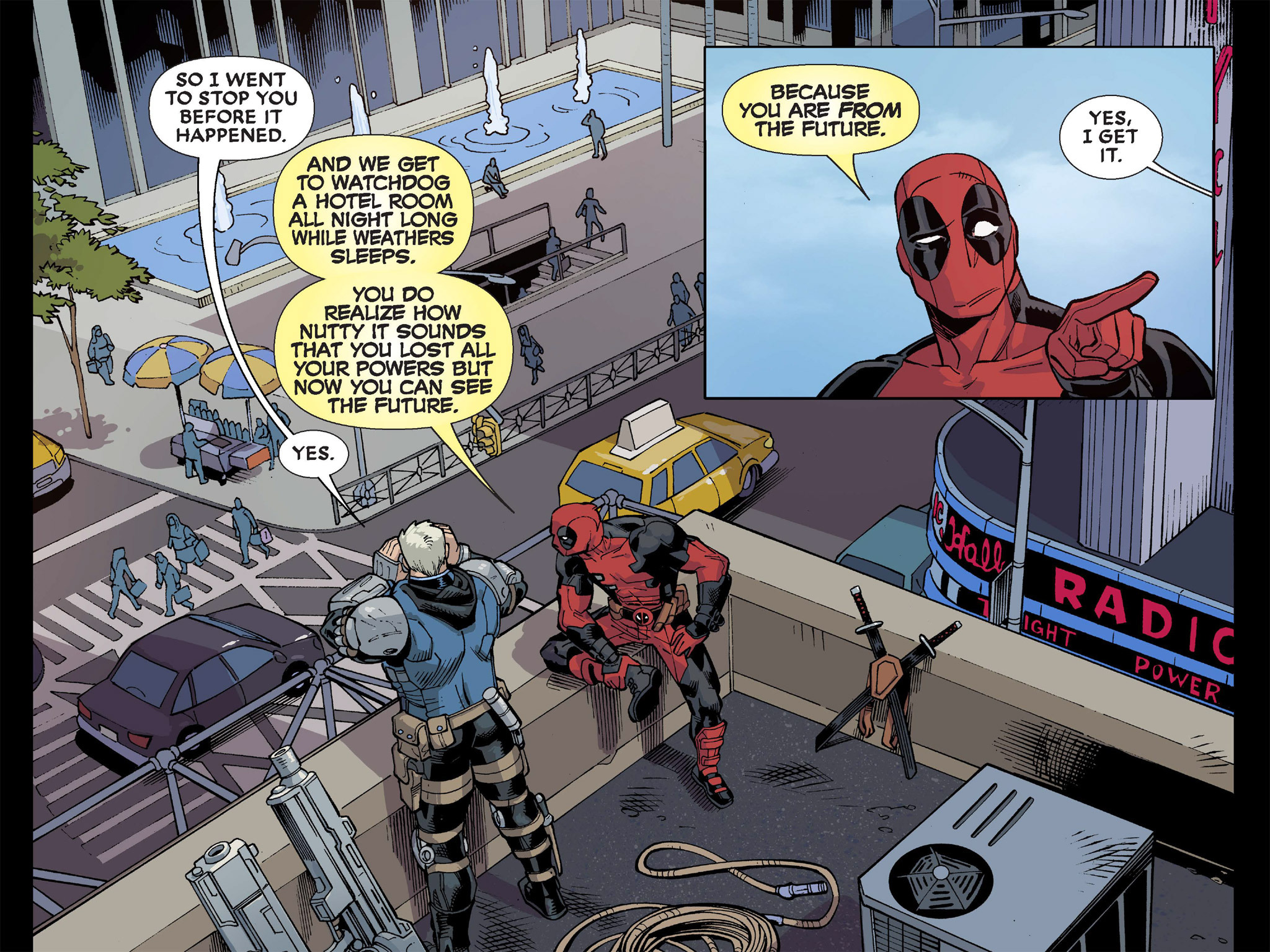 Read online Deadpool & Cable: Split Second Infinite Comic comic -  Issue #2 - 20