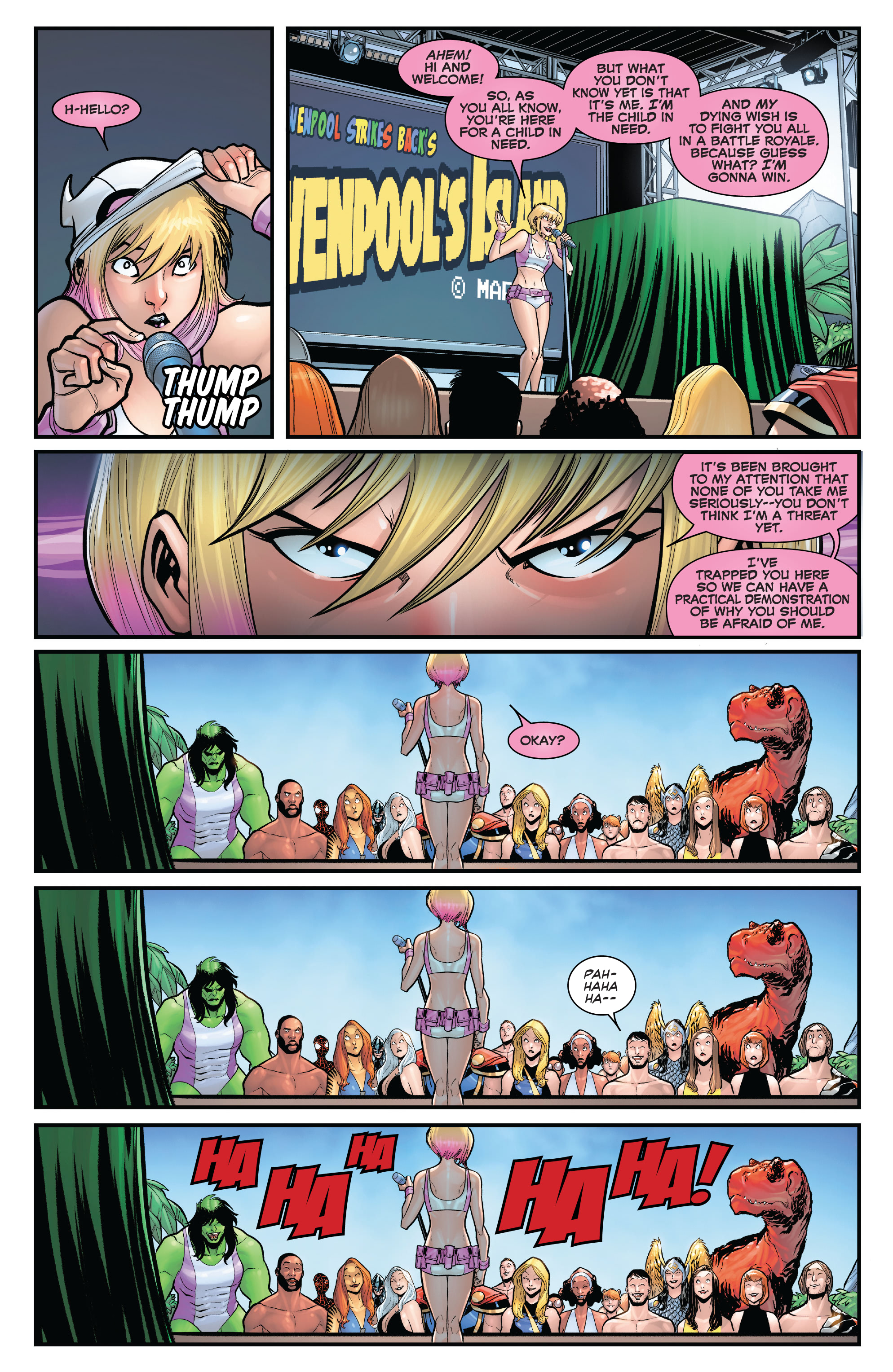 Read online Gwenpool Strikes Back comic -  Issue # _TPB - 57
