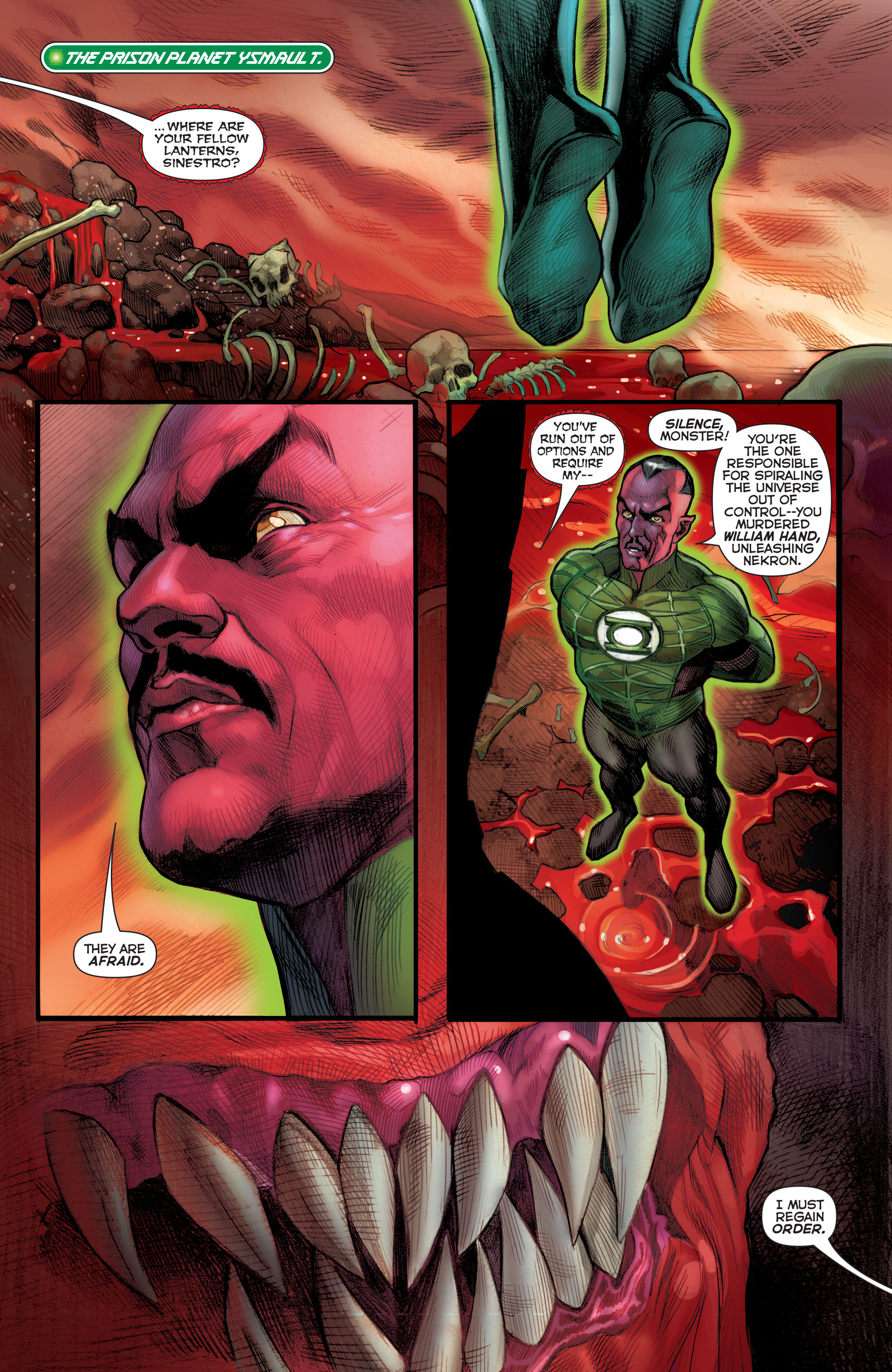 Read online Flashpoint: Abin Sur - The Green Lantern comic -  Issue #1 - 17