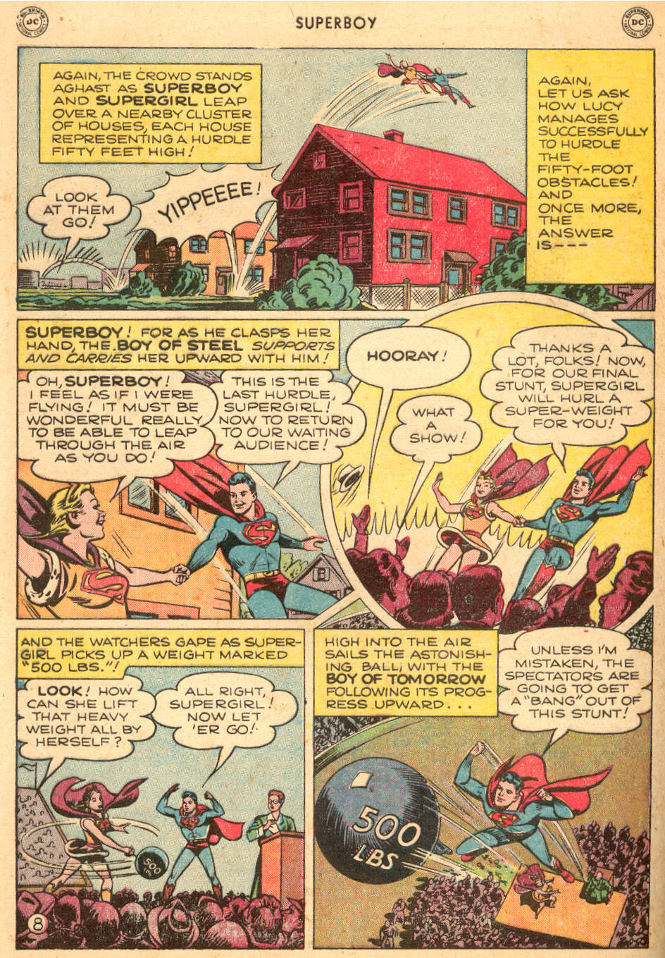 Read online Superboy (1949) comic -  Issue #5 - 9