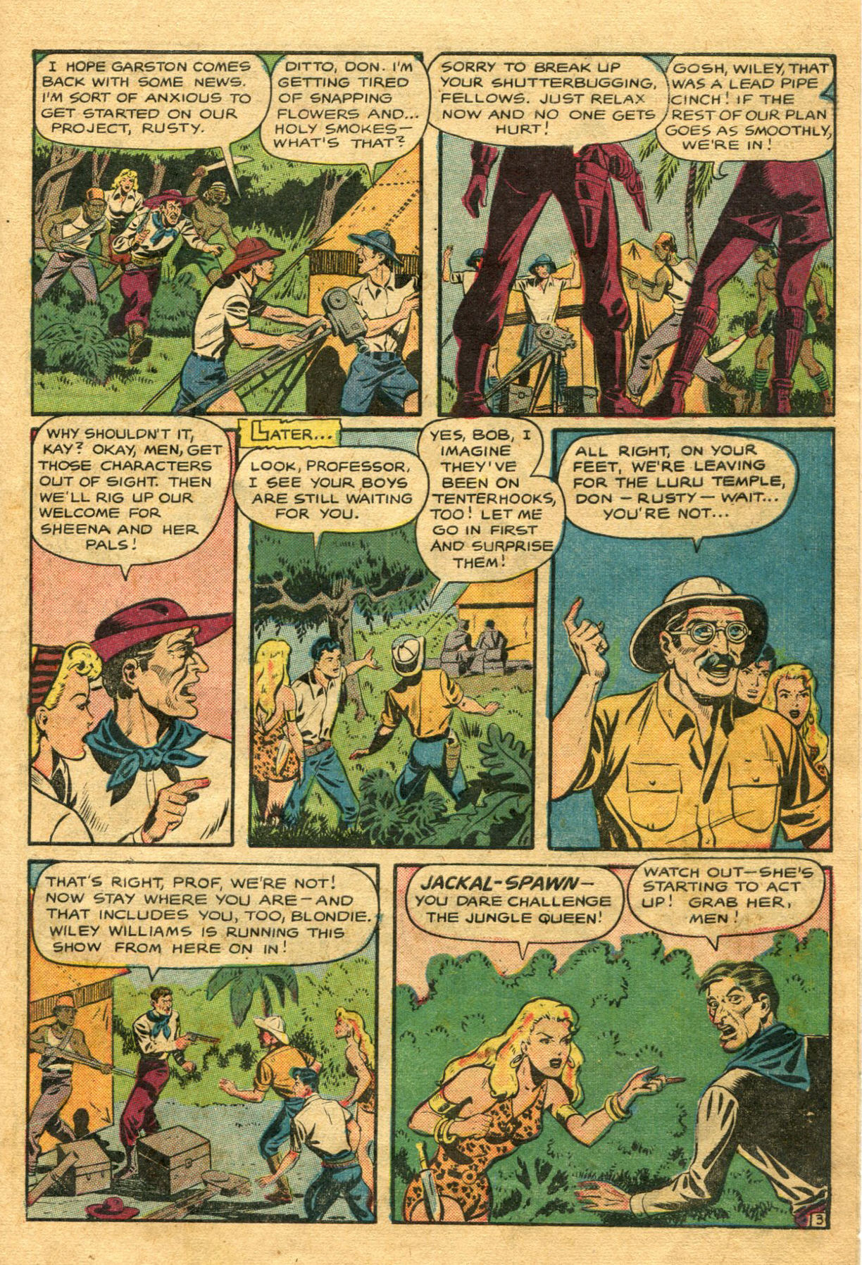 Read online Sheena, Queen of the Jungle (1942) comic -  Issue #9 - 27