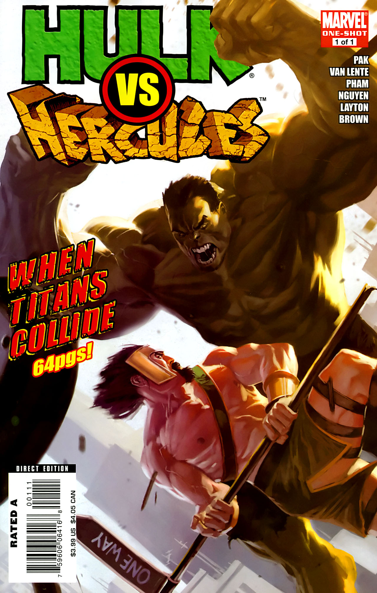 Read online Hulk vs. Hercules: When Titans Collide comic -  Issue # Full - 1