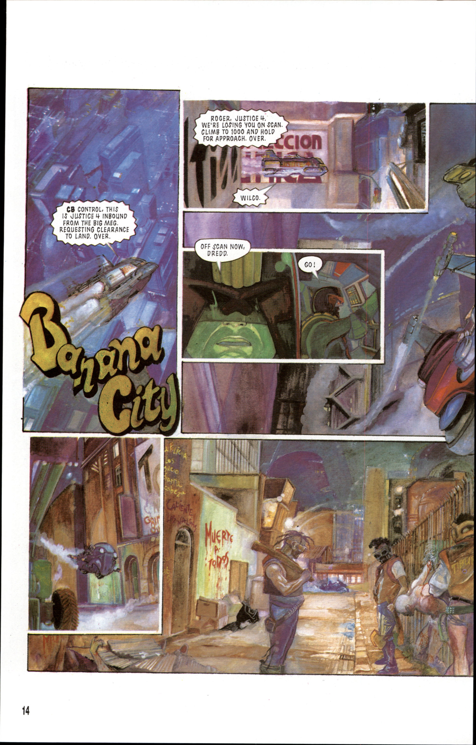 Read online Dredd Rules! comic -  Issue #7 - 16