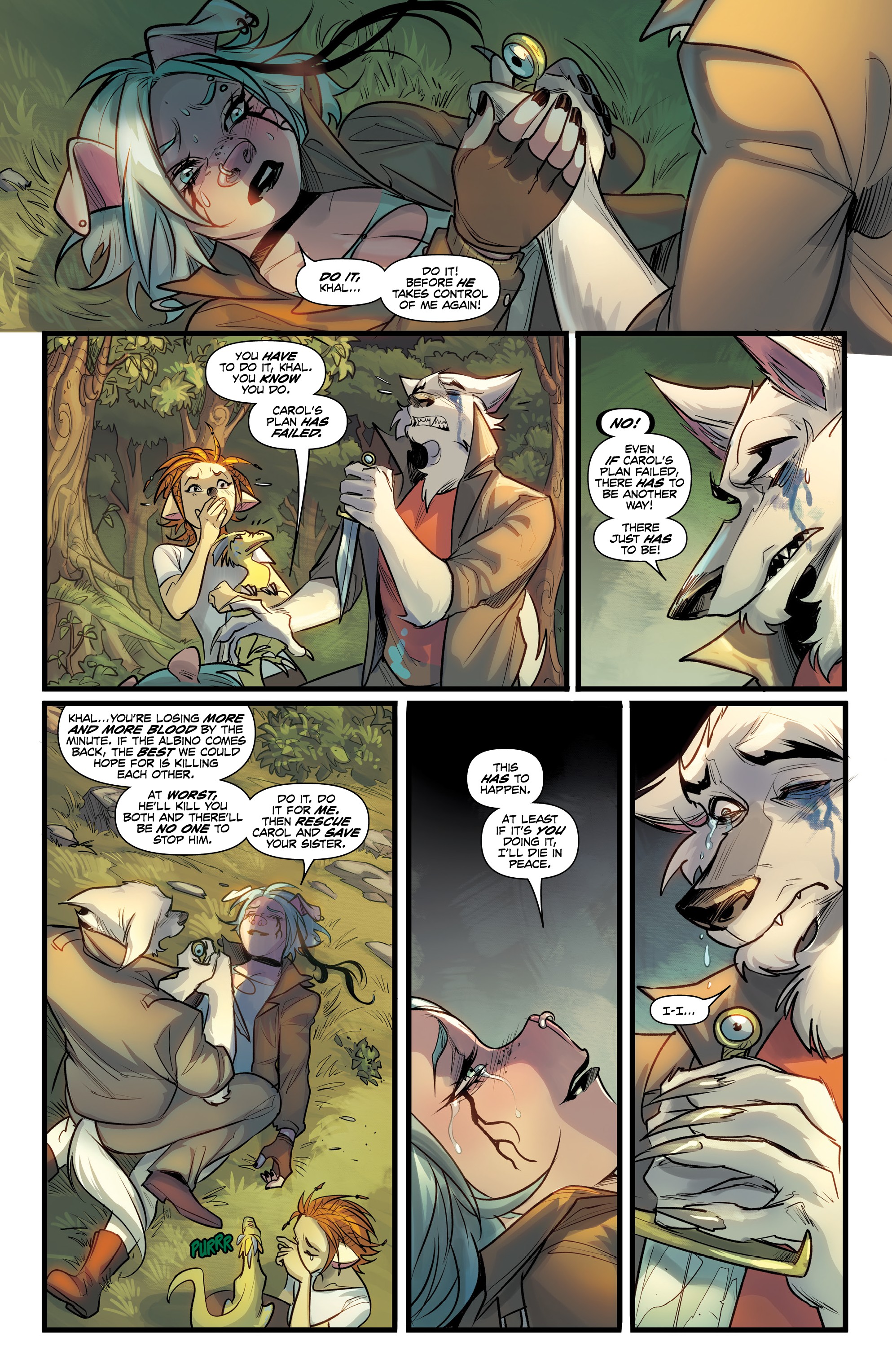Read online Unnatural comic -  Issue #10 - 21