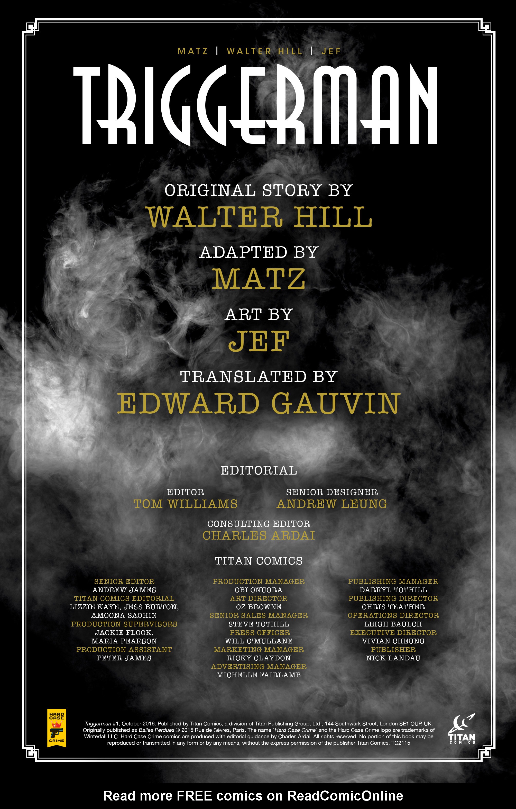 Read online Triggerman comic -  Issue #1 - 7