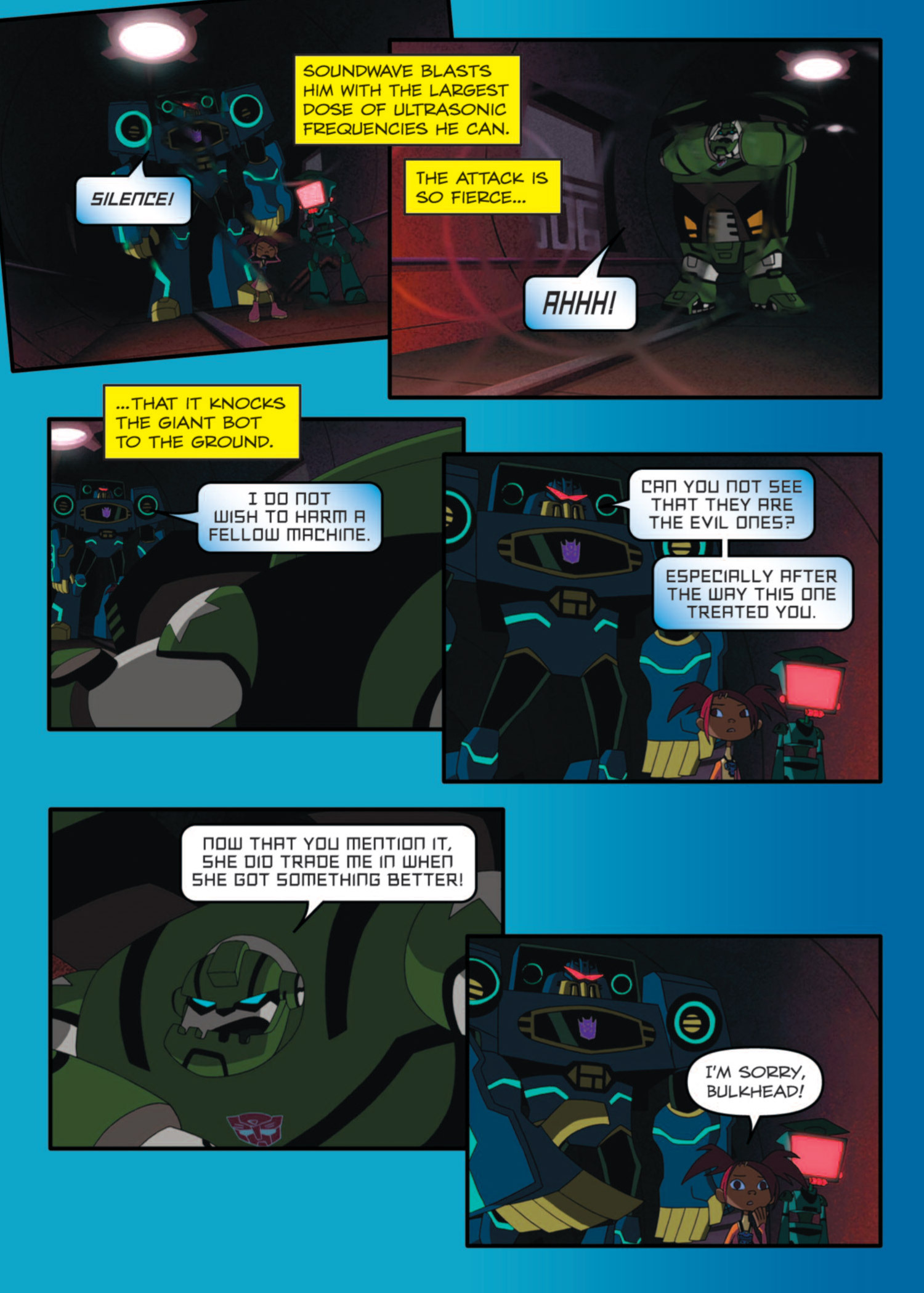 Read online Transformers Animated comic -  Issue #4 - 93