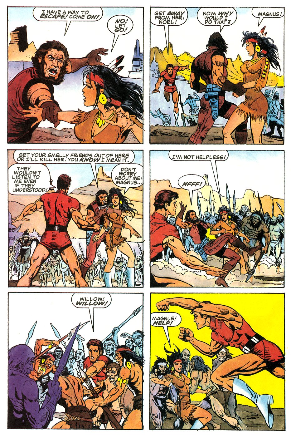 Read online Magnus Robot Fighter (1991) comic -  Issue #12 - 33