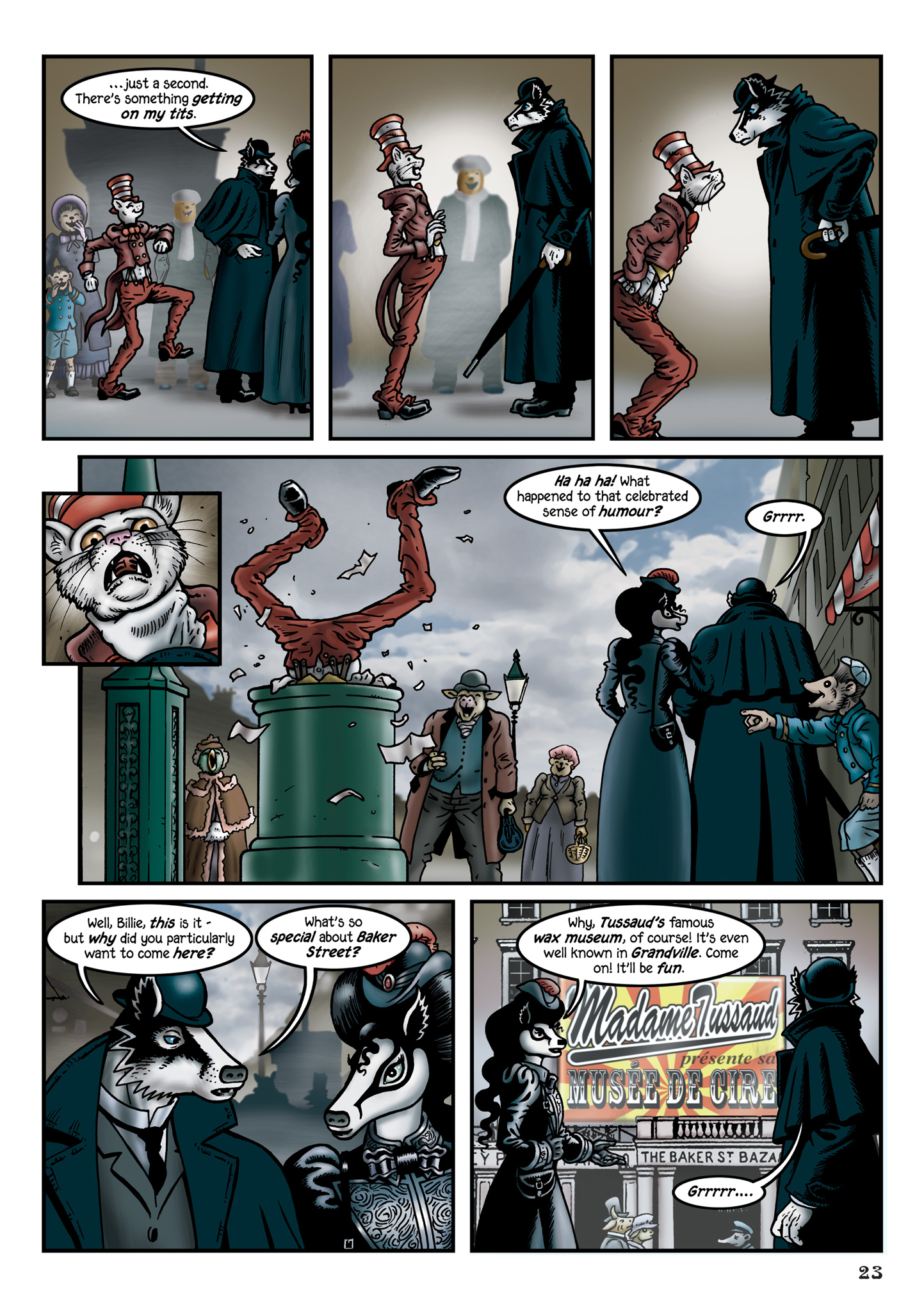 Read online Grandville Force Majeur comic -  Issue # TPB (Part 1) - 25