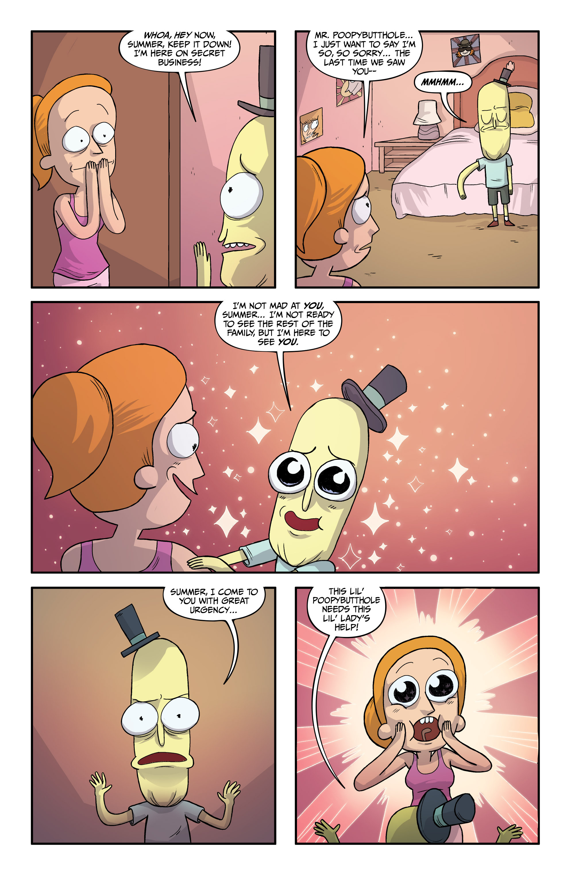 Read online Rick and Morty: Lil' Poopy Superstar comic -  Issue #1 - 5
