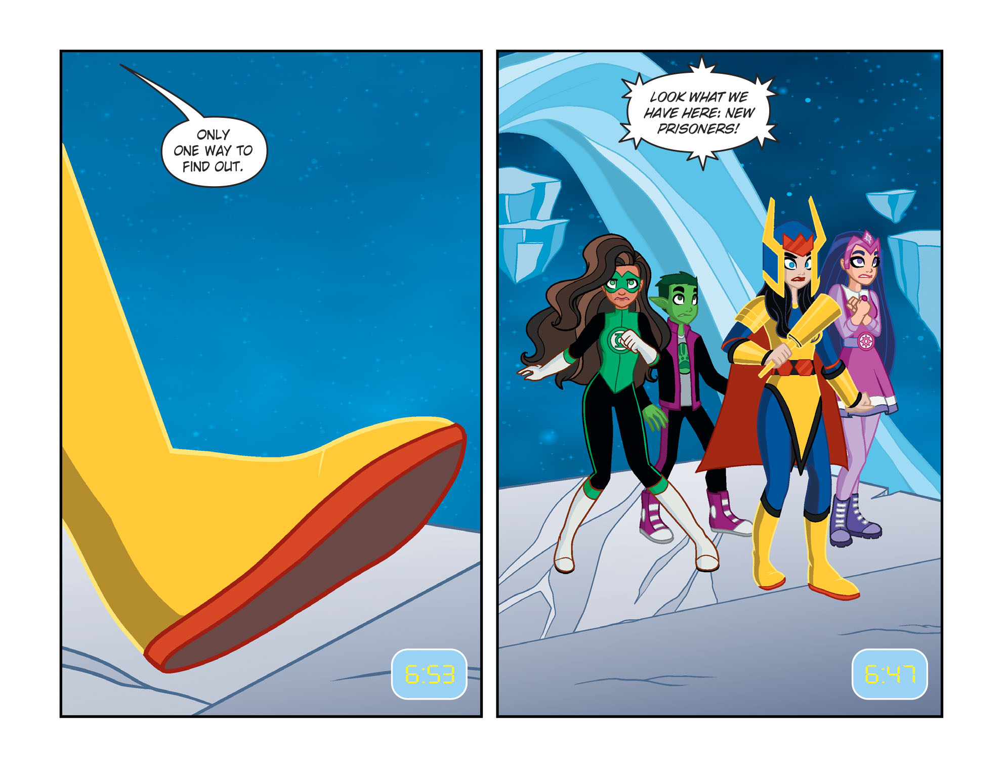 Read online DC Super Hero Girls: Spaced Out comic -  Issue #7 - 12