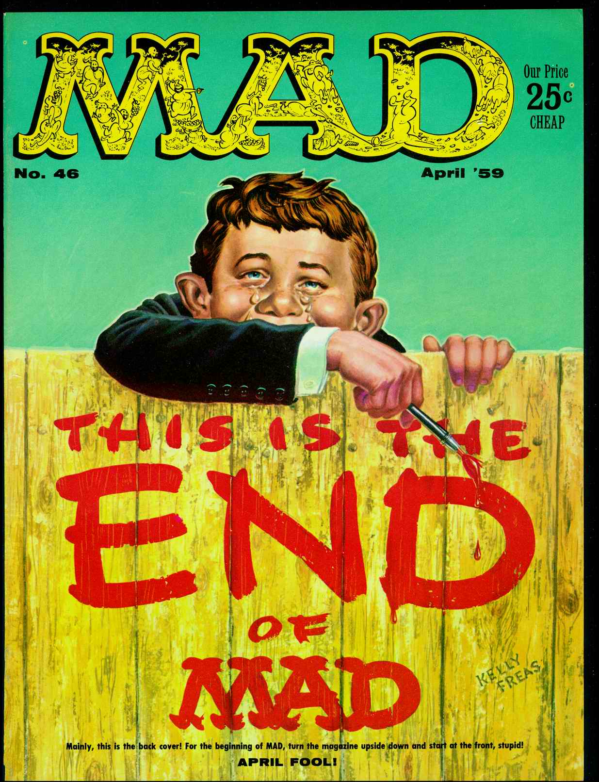 Read online MAD comic -  Issue #46 - 1