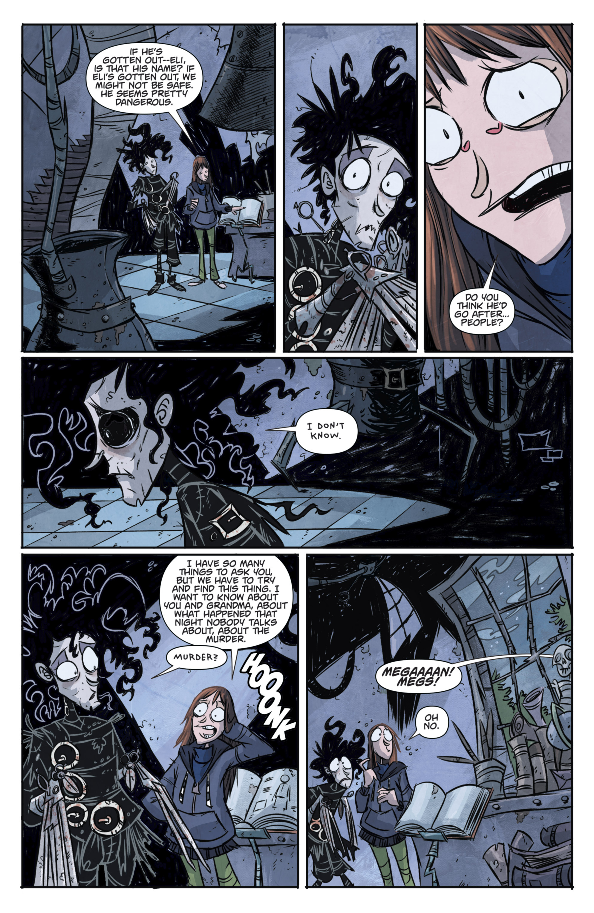 Read online Edward Scissorhands comic -  Issue #3 - 10